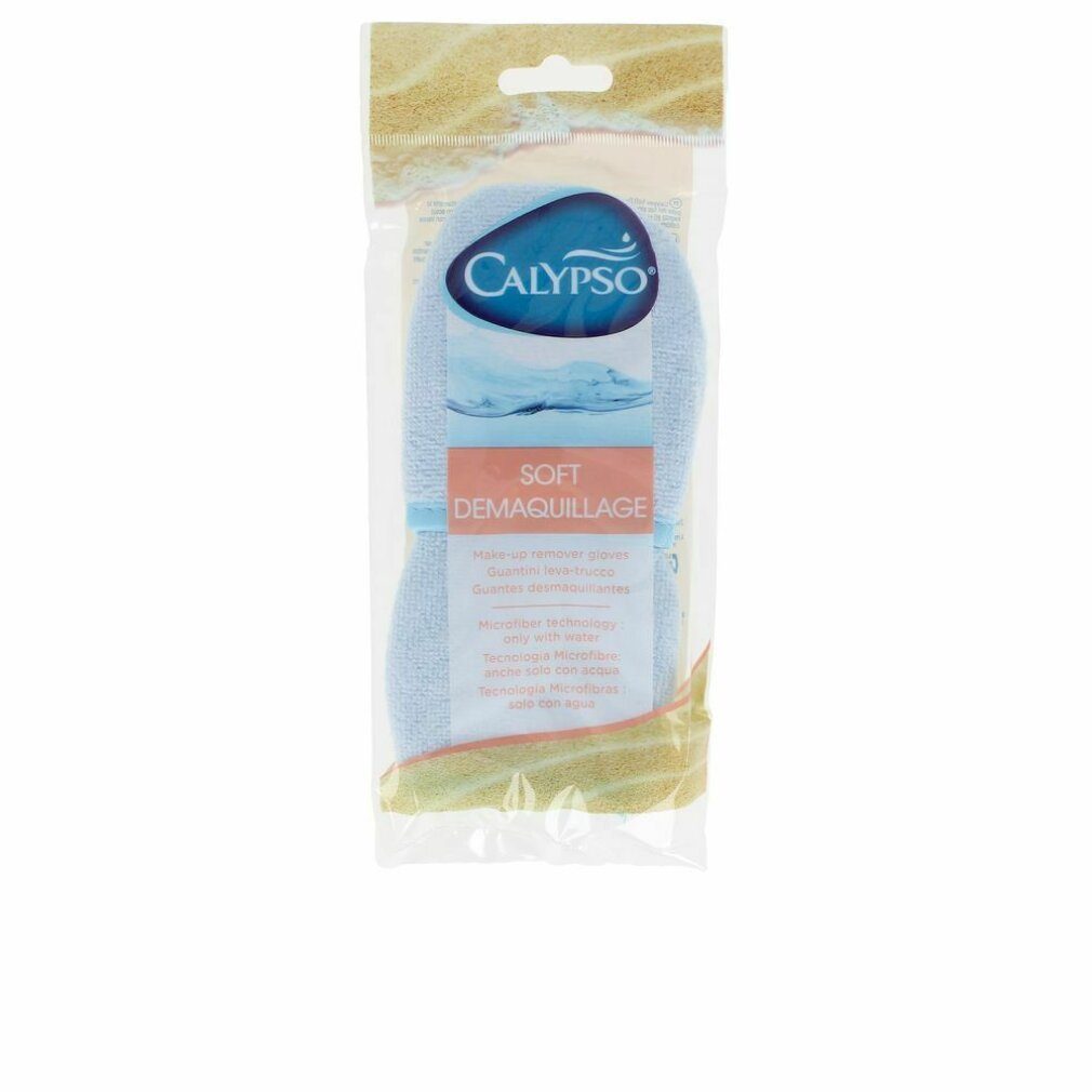 Esponja Make-up-Entferner GUANTE desmaquillante 2 uds x suave CALYPSO