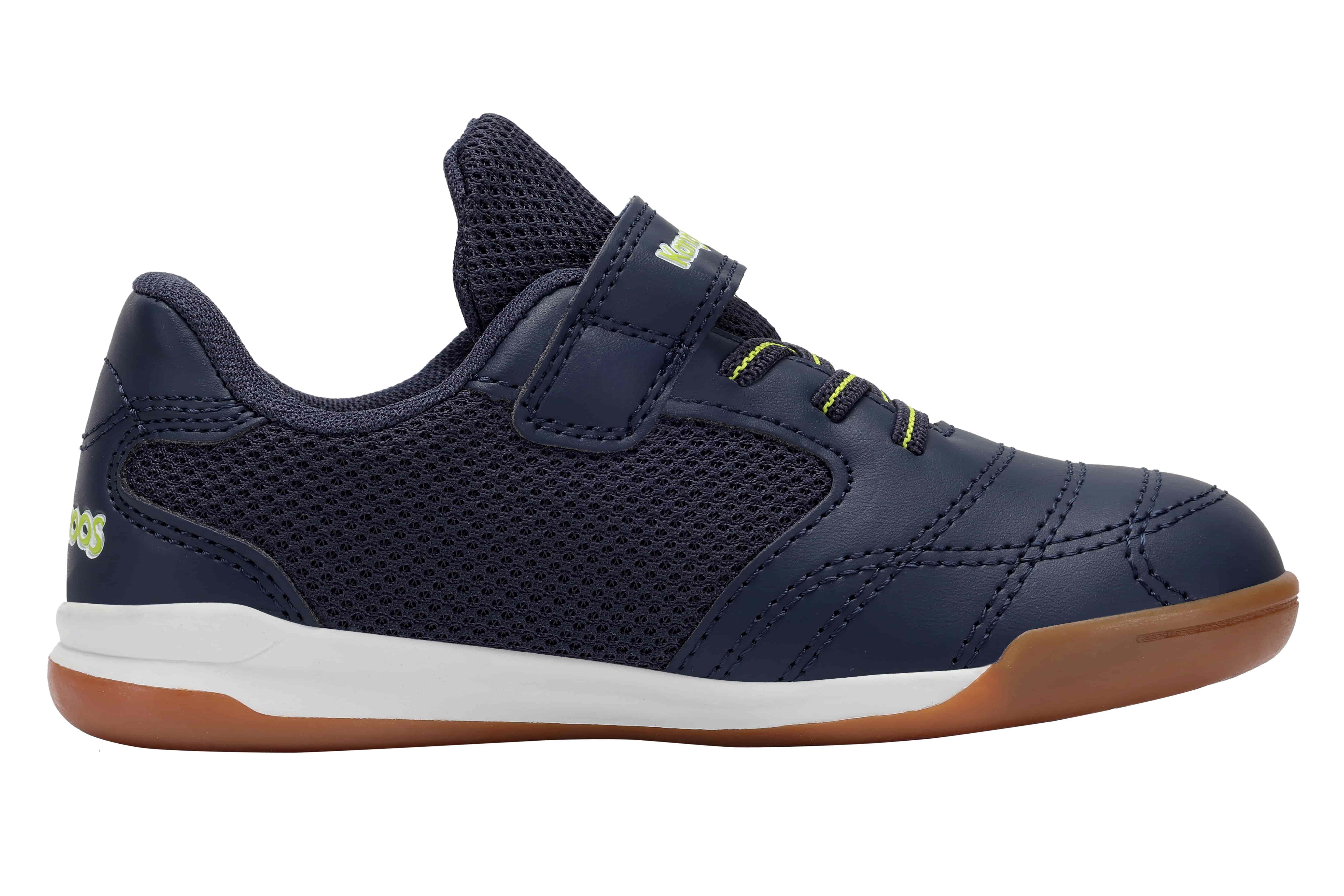 KangaROOS K-BRACEYARD EV Indoorschuh Hallenschuh für Kinder und Jugendliche, mit Klettverschluss