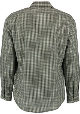 OS-Trachten Outdoorhemd Twisa Langarm Jagdhemd mit Hirsch-Stickerei auf der Brusttasche