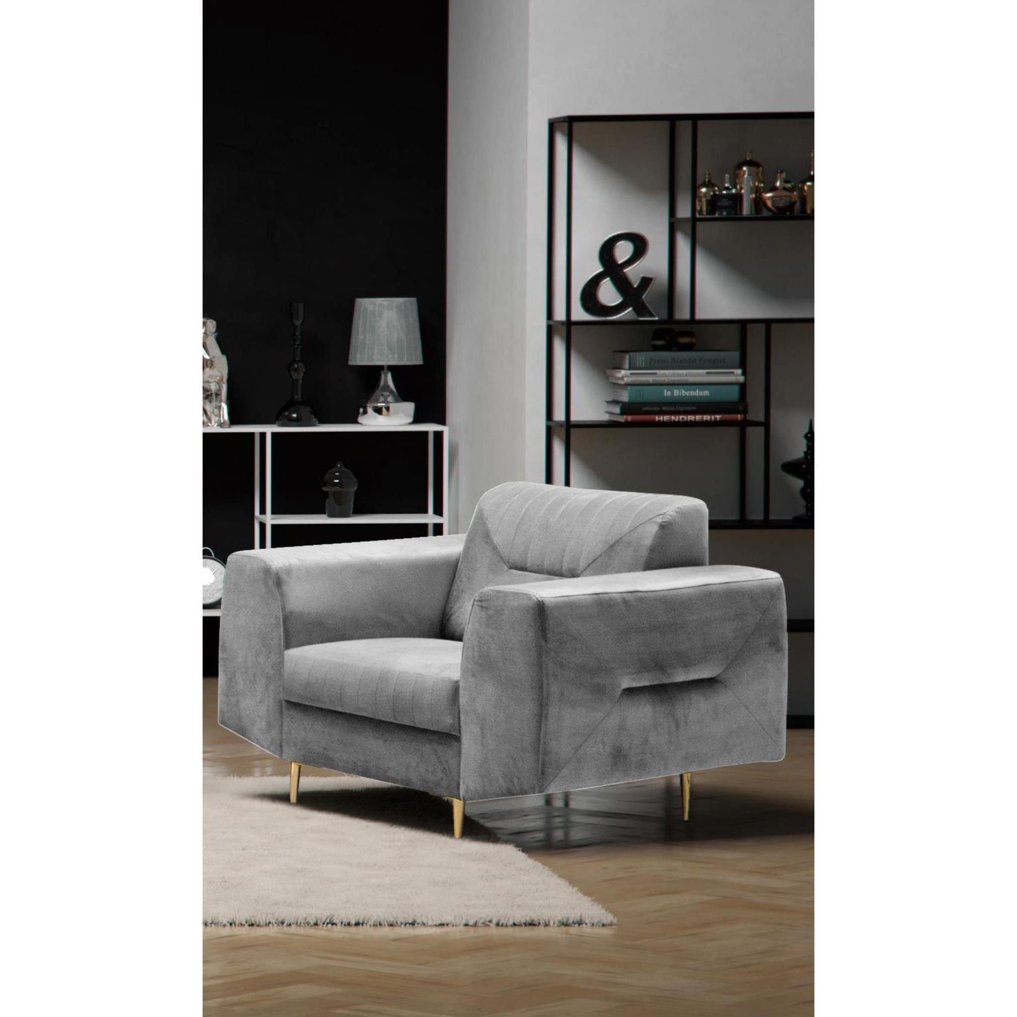 Beautysofa Sessel VENEZIA (Loungesessel im modernes günstig online kaufen