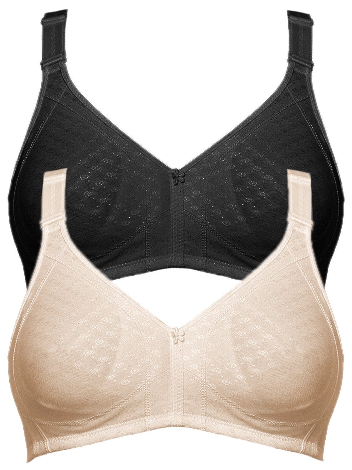 Set: Soft-BH 2er Pack BH ohne Bügel Topsy Plus