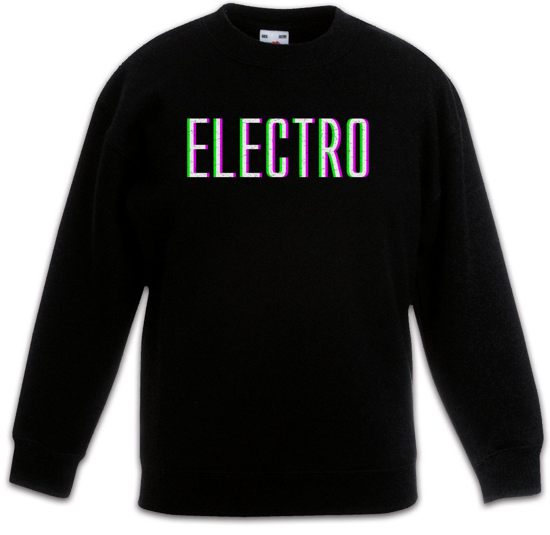 Urban Backwoods Sweatshirt Electro Glitch Kinderpullover Synthesizer Electro Techno LFO Musik (1-tlg) Music DJ MC Elektro