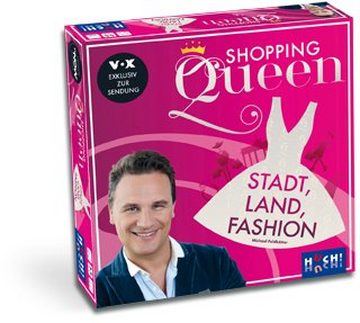 HUCH! Spiel, Shopping Queen - Stadt, Land, Fashion, Made in Europe