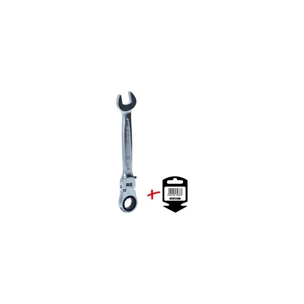 KS Tools Maulschlüssel GEARplus 503.4813-E Gelenkratschenringmaulschlüssel 503.4813