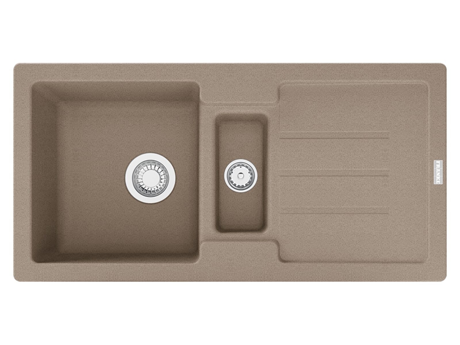 FRANKE Granitspüle, rechteckig, 84/44 cm, (1 St), aus Sanitized®