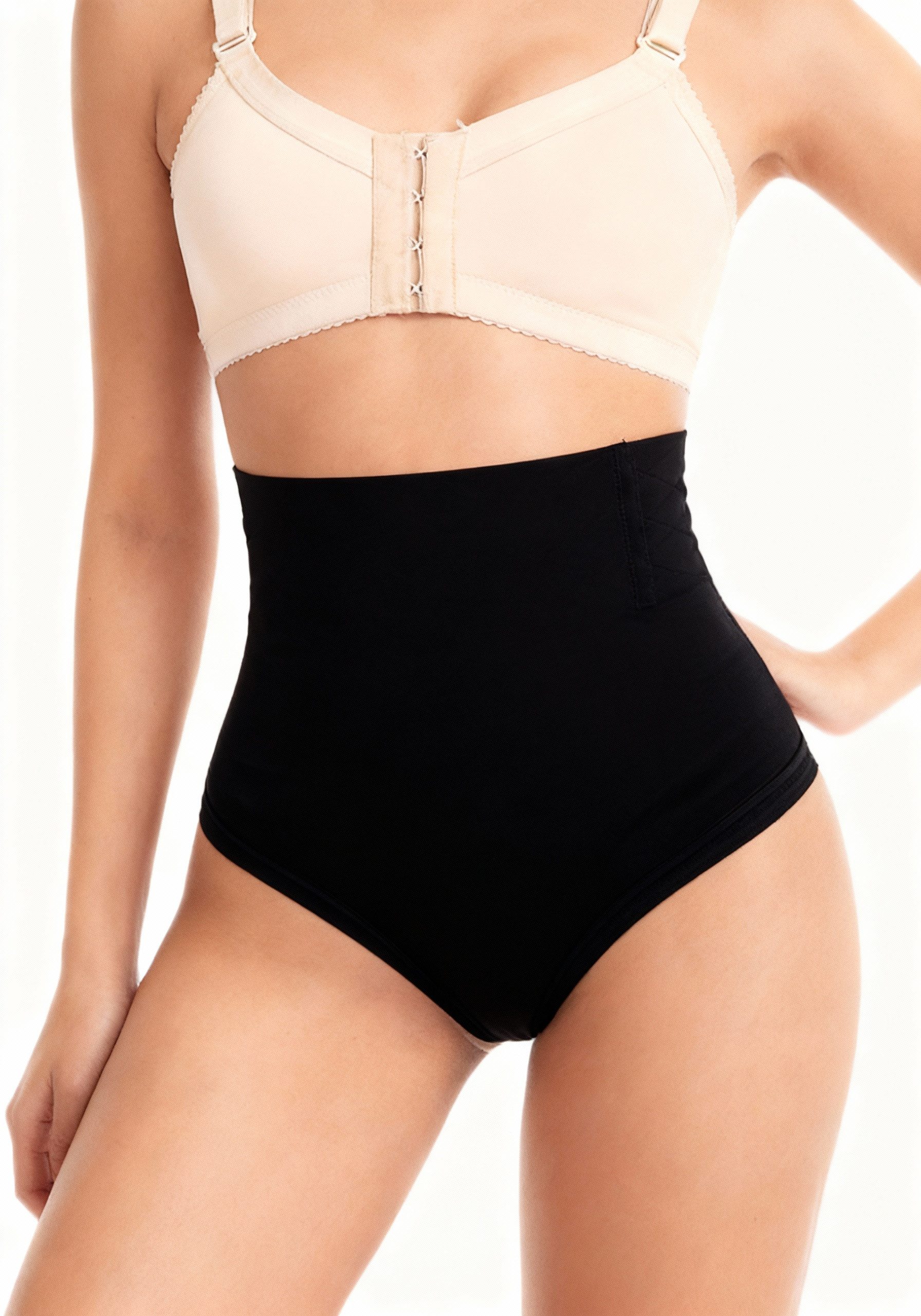 Taillenshaper High-Waist Slip Leicht figurformender Taillenslip mit nahtlosem Design