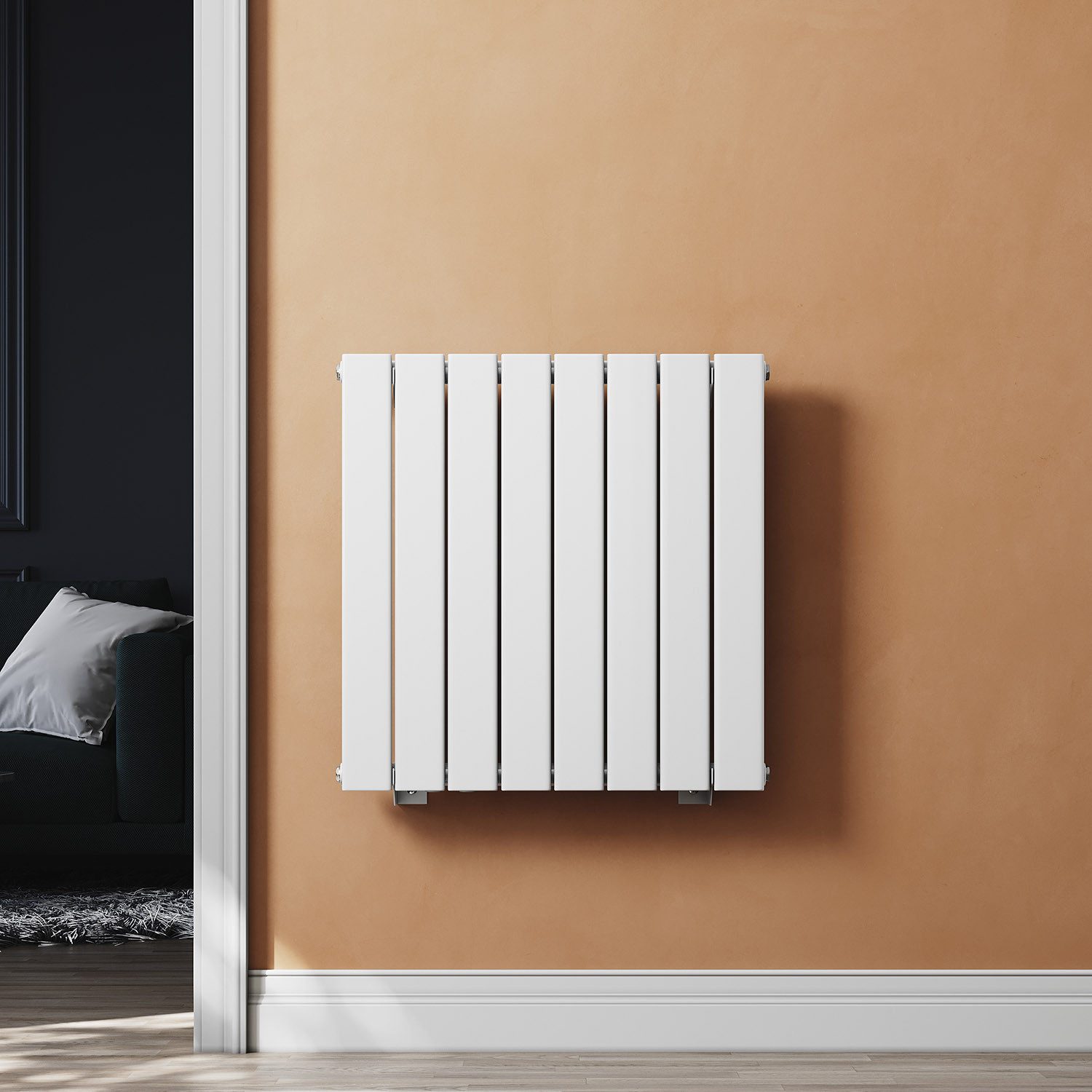 SONNI Heizkörper Heizkörper weiß Paneelheizkörper mit/ohne Chrom/weiß Therm günstig online kaufen