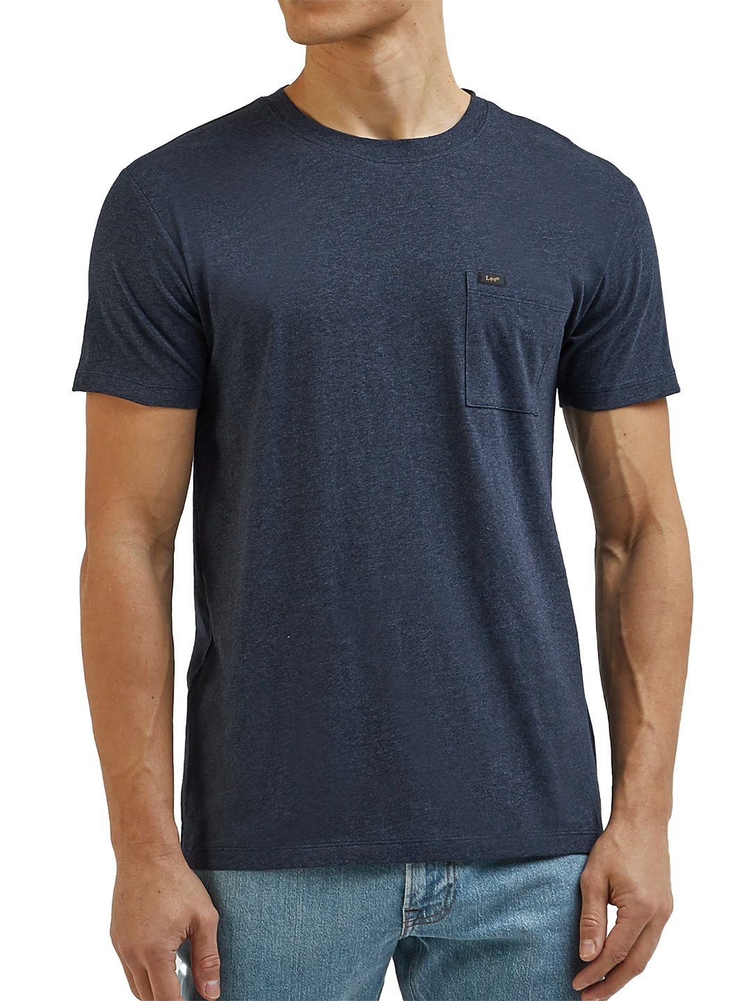 Lee® Rundhalsshirt Slim Fit - Tee Pocket Navy Ultimate