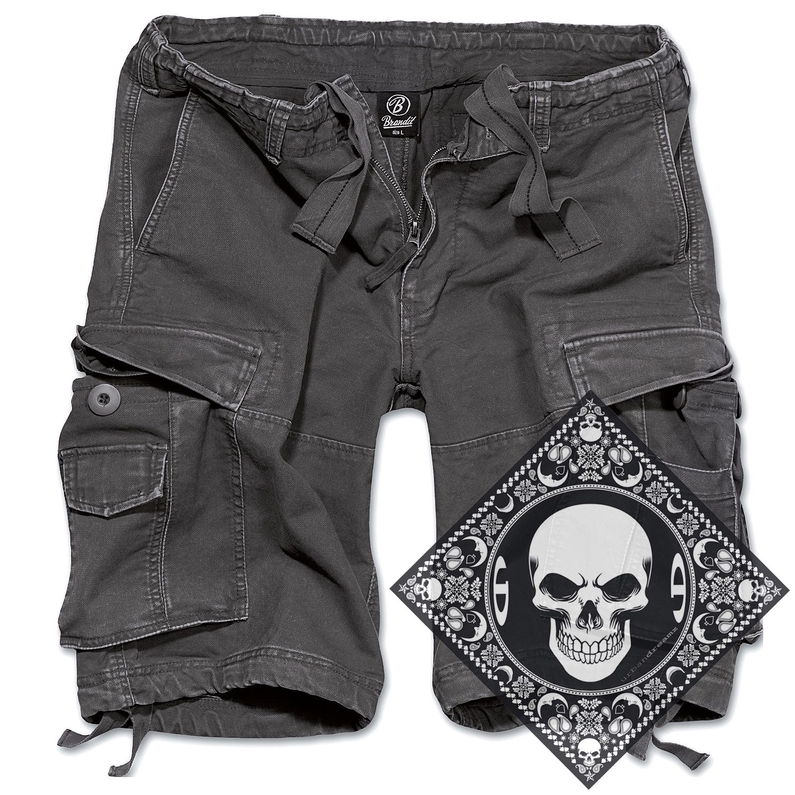 Brandit Cargoshorts Cargo Shorts Robuste kurze Hose schwere Qualität