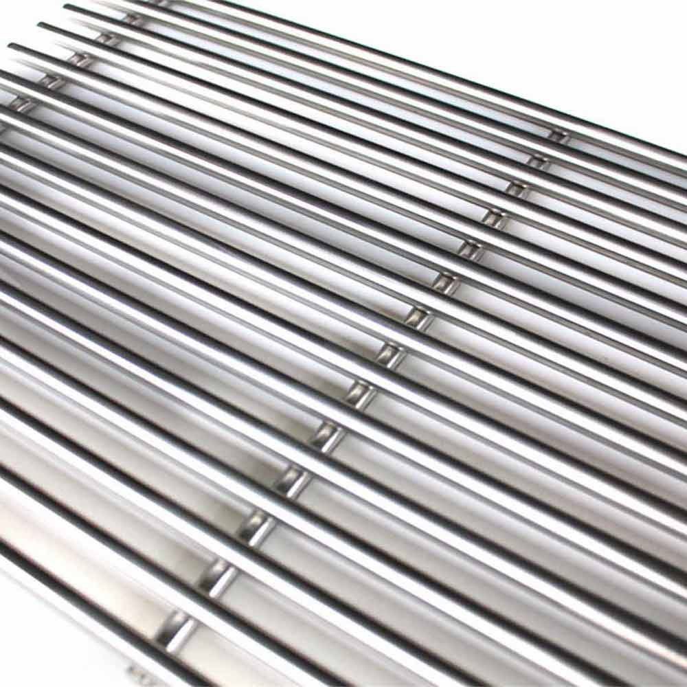 PROREGAL® Grillrost Grillrost, für Weber Spirit 200er, 25,2x44,2cm, Edelstahl