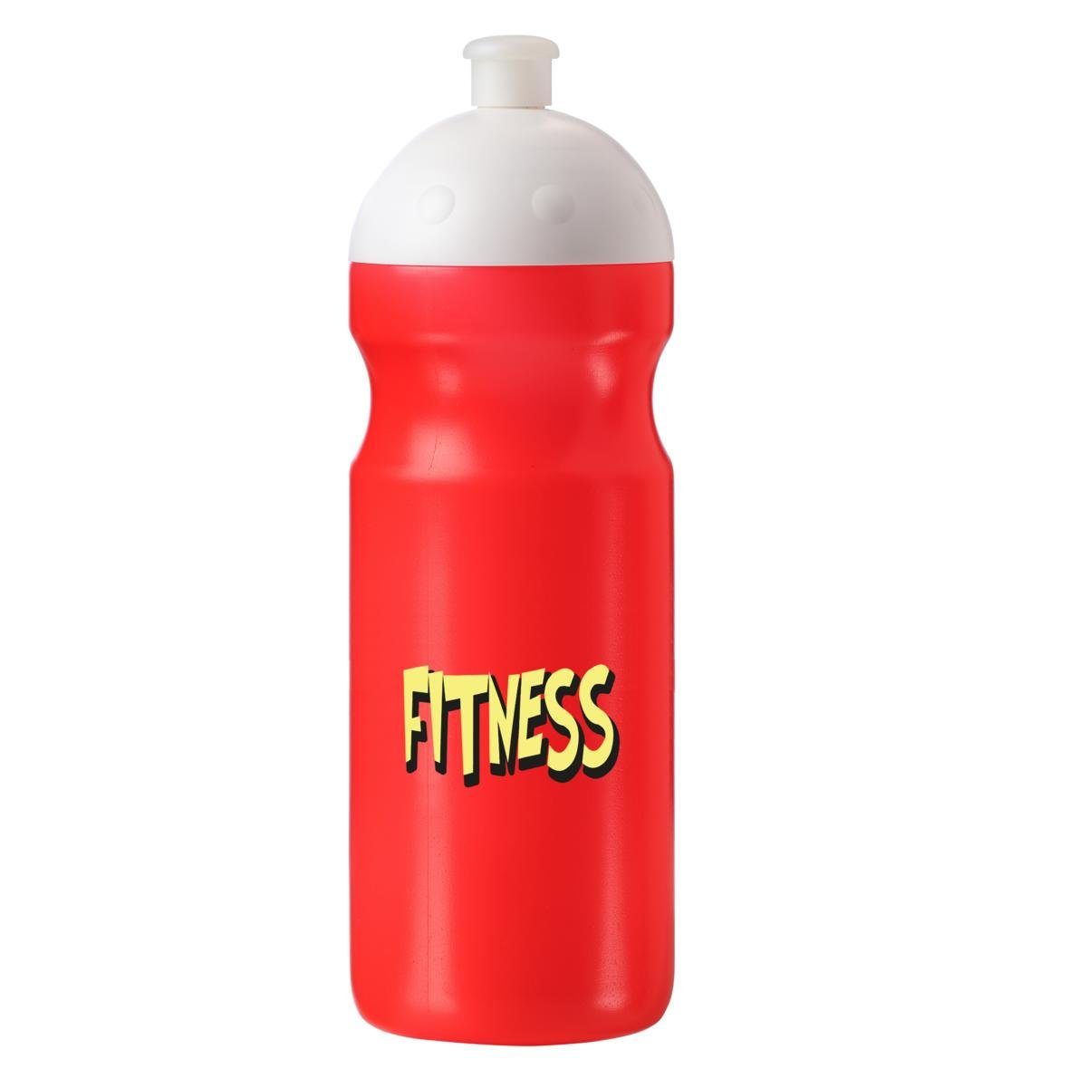 elasto Trinkflasche 500 ml Sportflasche "Fitness" To Go mit Saugverschluss, Made in Germany, Wasserflasche, Sport, BPA-frei, Schule, Langlebig