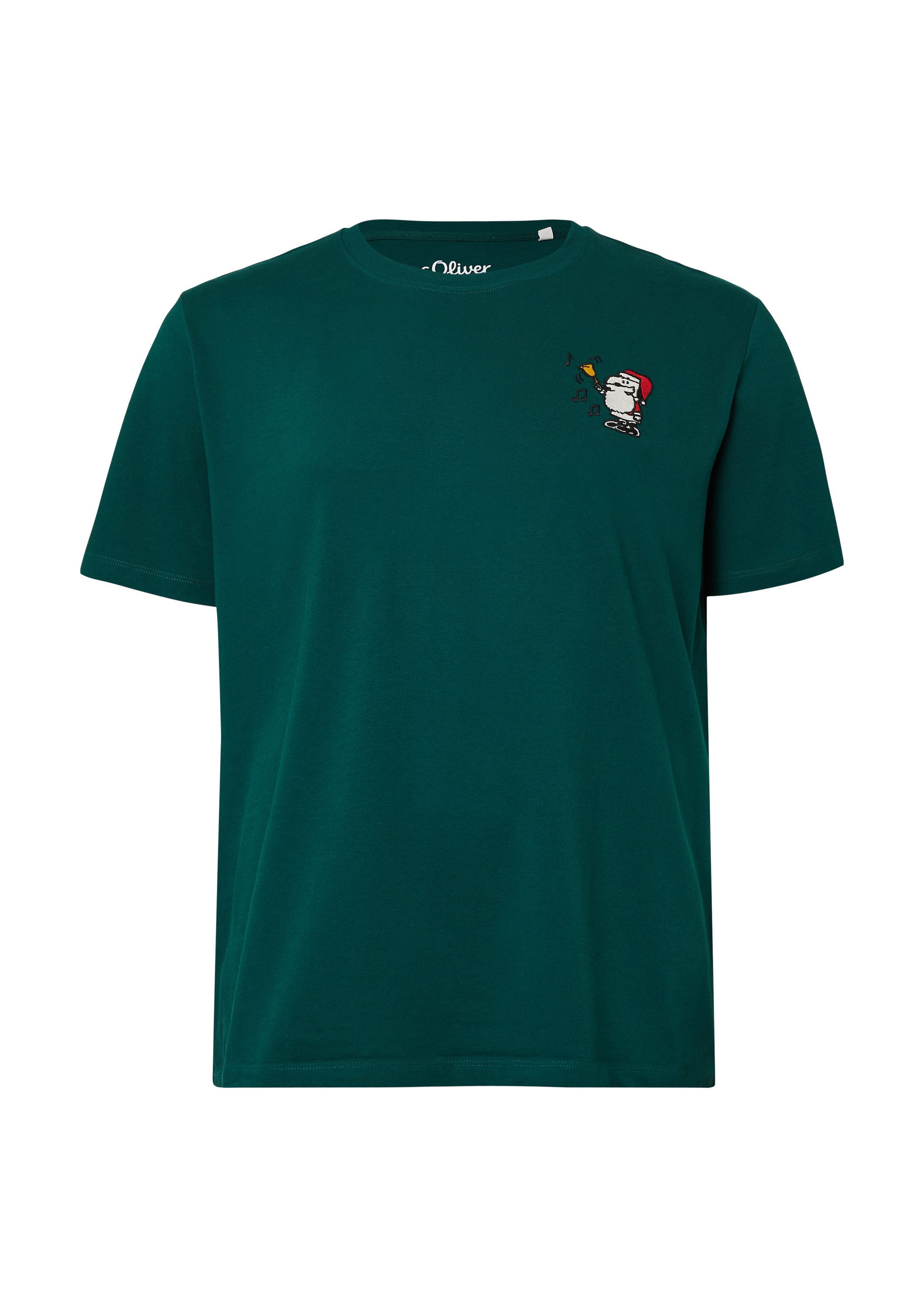 s.Oliver Kurzarmshirt T-Shirt T-Shirt mit Peanuts®-Artwork