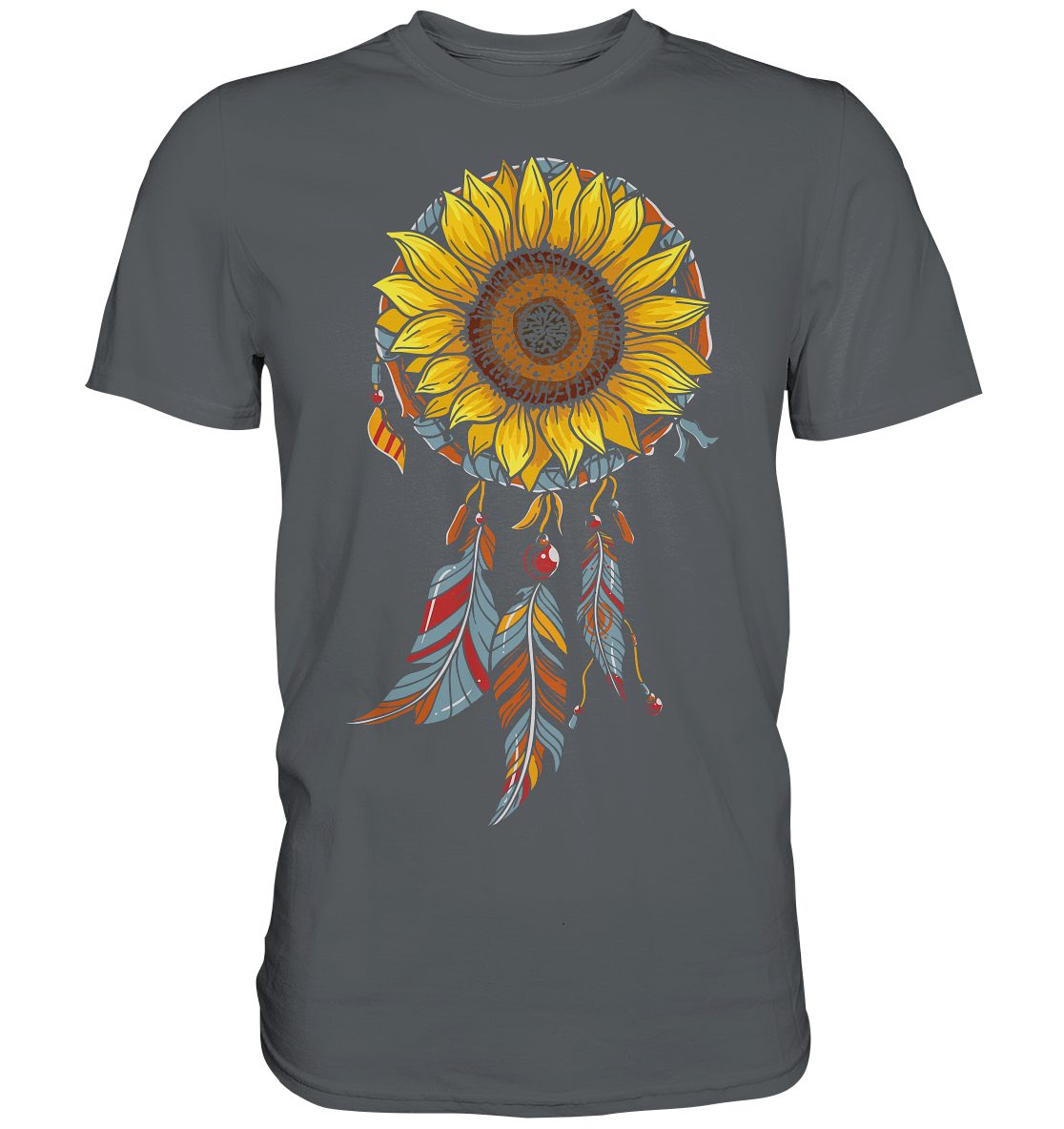 T-Shirt Traumfänger Sonnenblumen Shirt Gärtner Geschenk Garten
