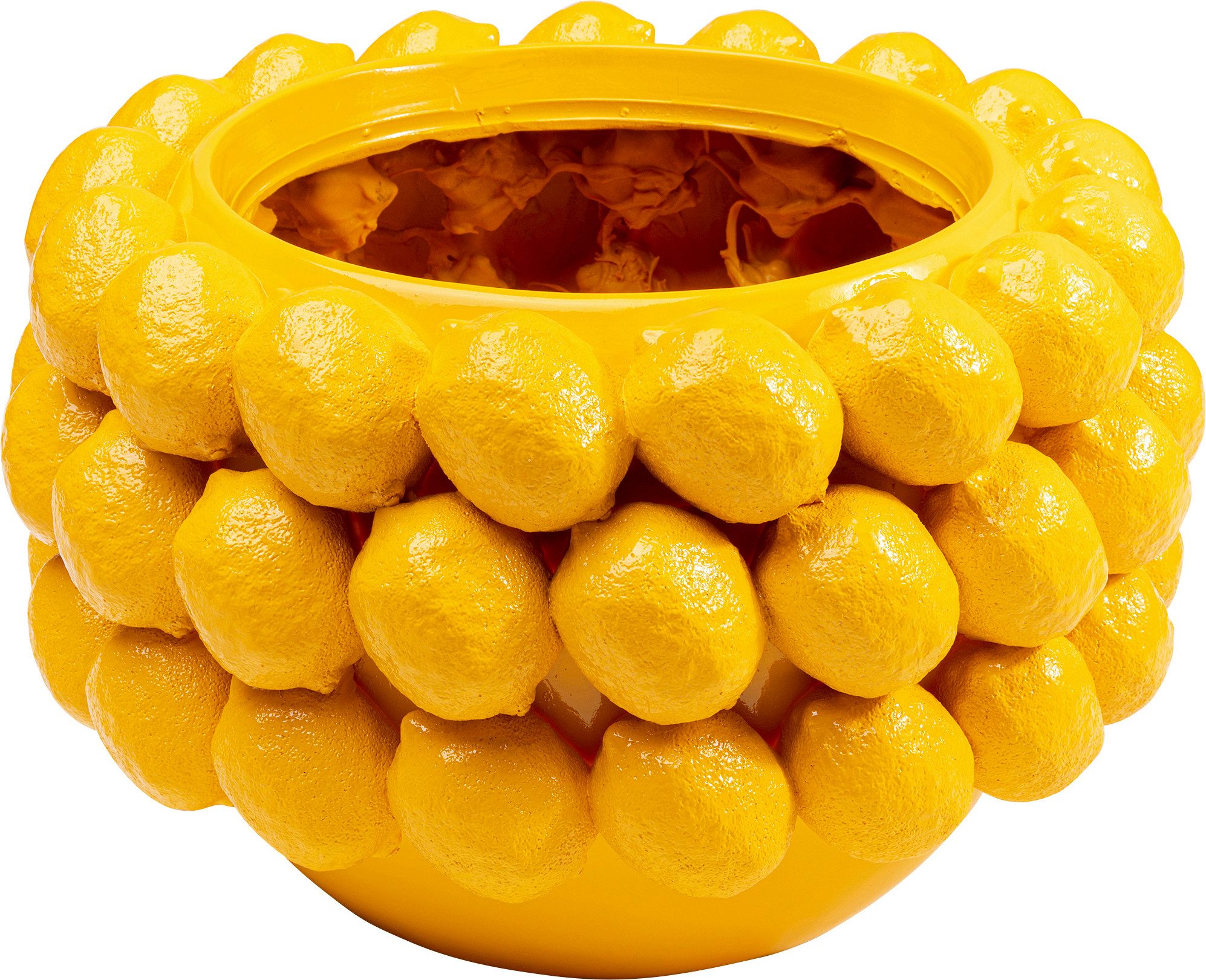 Kare Design Übertopf Deko Übertopf Lemon Juice 22cm
