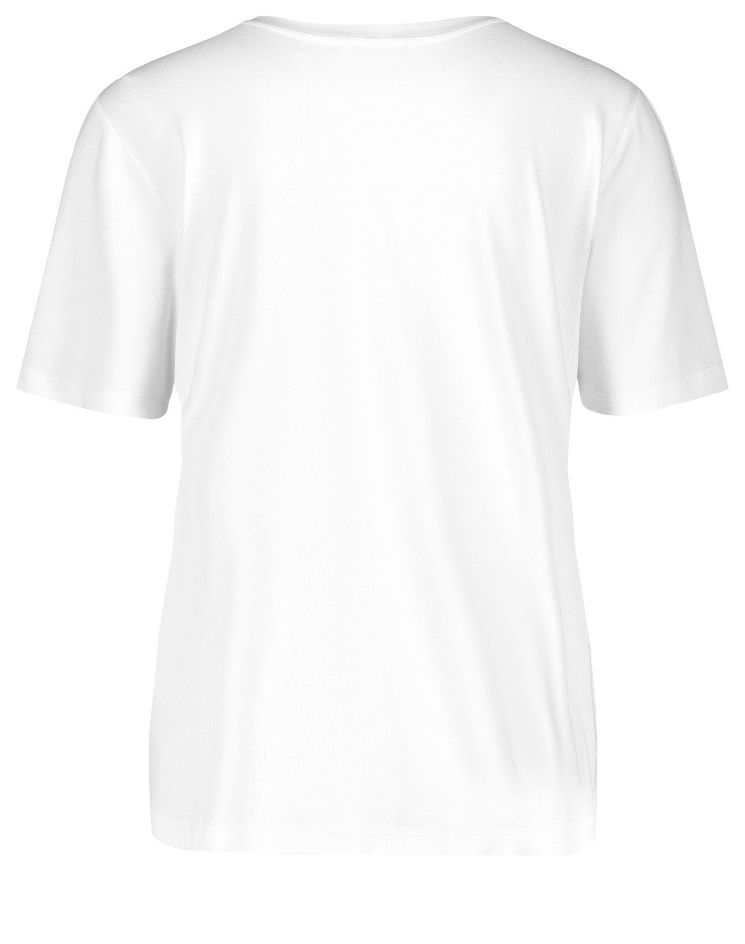 Damen Shirts Taifun Kurzarmshirt T-Shirt mit Letter-Print EcoVero (1-tlg)
