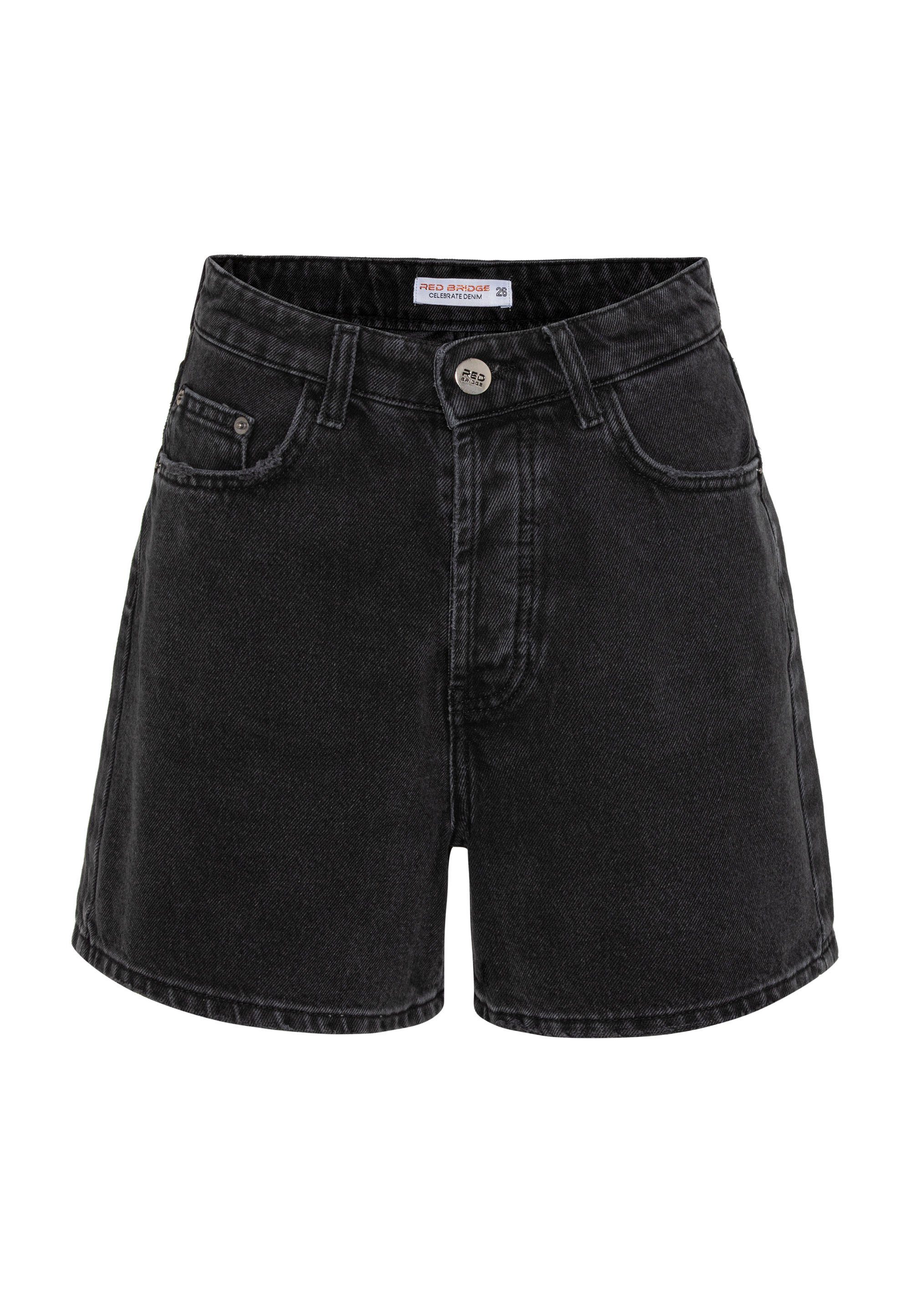schwarz 5-Pocket-Style Willenhall RedBridge Shorts klassischem mit