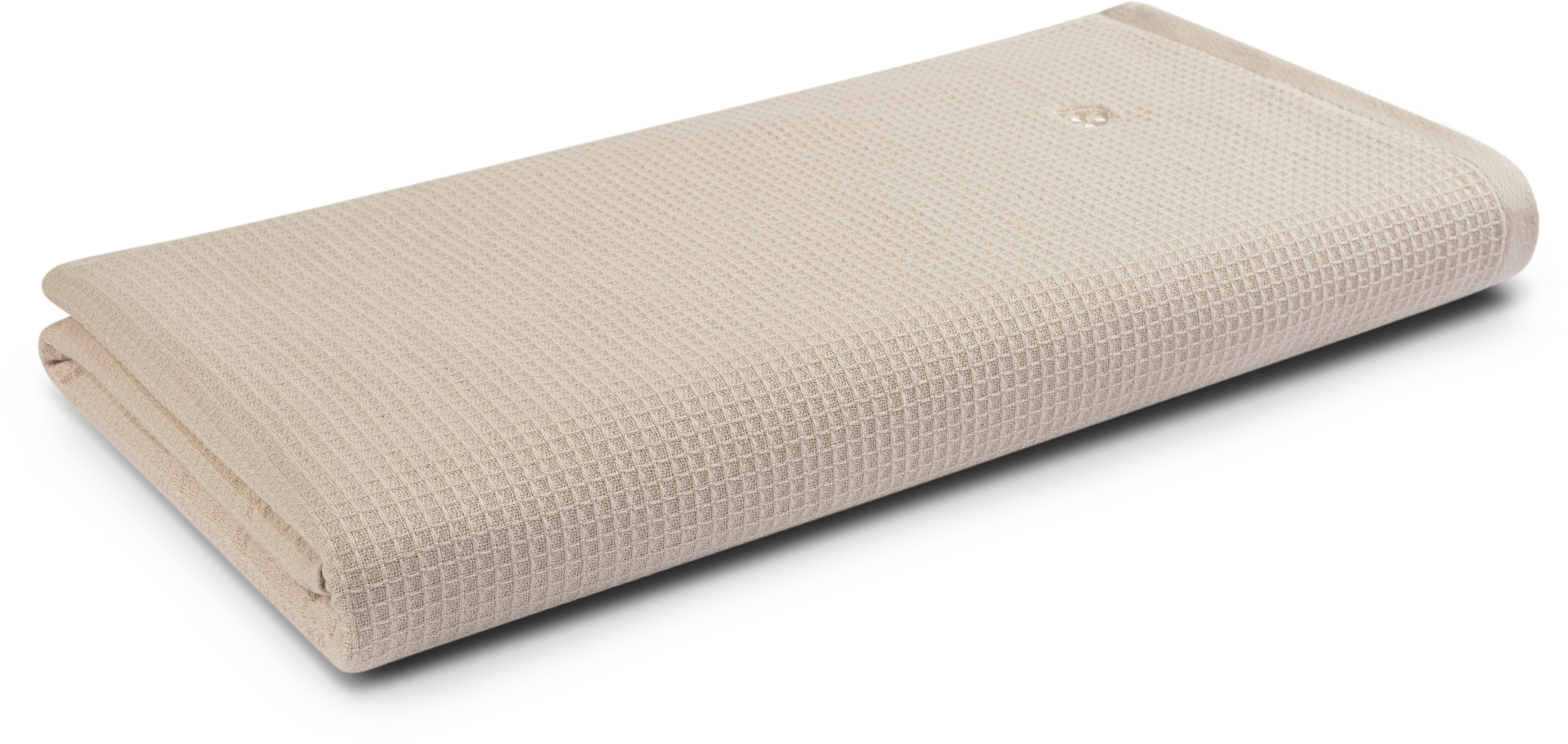 ROSS Saunatuch Waffelpique, Frottier (Packung, 1-St), 100% Baumwolle
