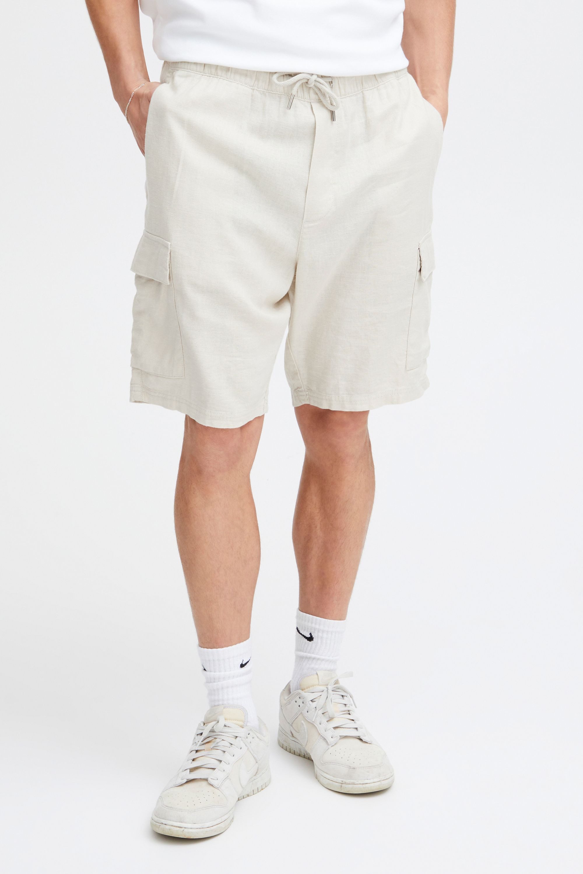 !Solid Shorts SDFerris Shorts aus Leinenmix
