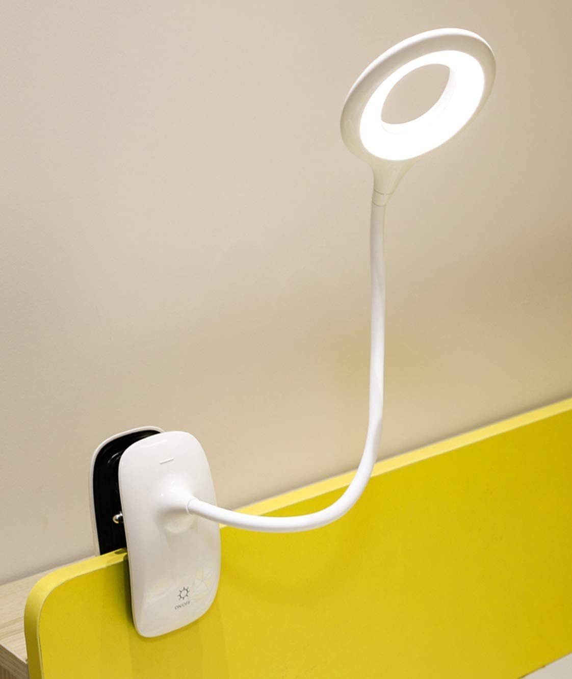 Buchlampe Buch Helligkeiten mit GelldG LEDs, LED Klemme, 3 Leselampe 16 Leselampe