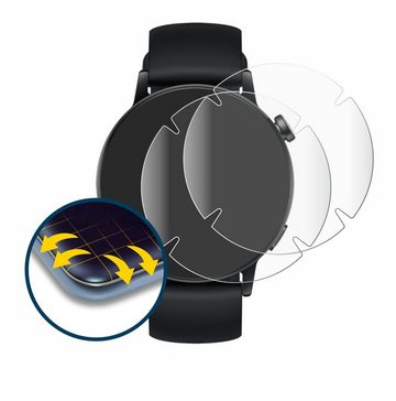 BROTECT Full-Screen Schutzfolie für Huawei Watch GT 3 (42 mm), Displayschutzfolie, 2 Stück, 3D Curved klar