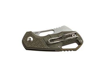 MKM Taschenmesser Isonzo Green Cleaver Einhandmesser Liner Lock