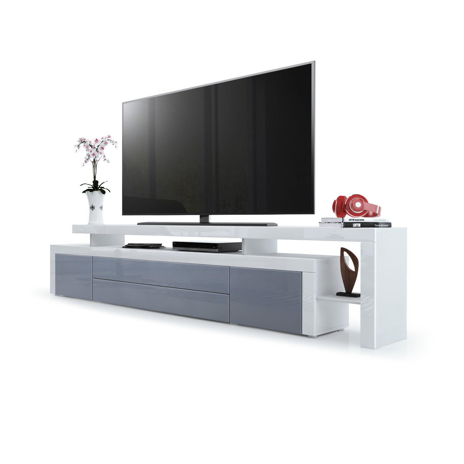 Vladon Lowboard Leon (TV-Kommode, mit zwei günstig online kaufen