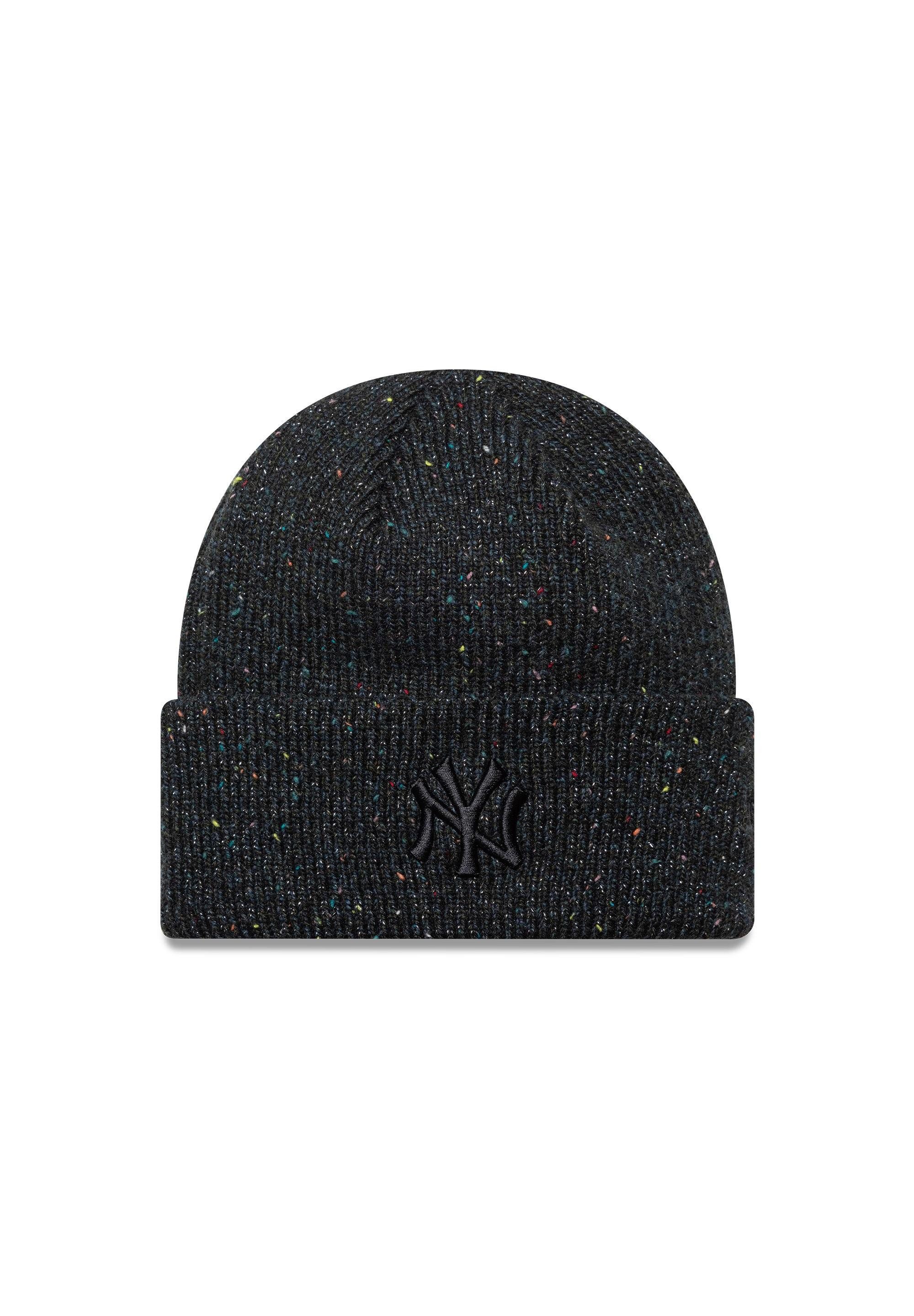 New Era Bommelmütze New Era Women Glitter Beanie schwarz New York Yankees (1-St)
