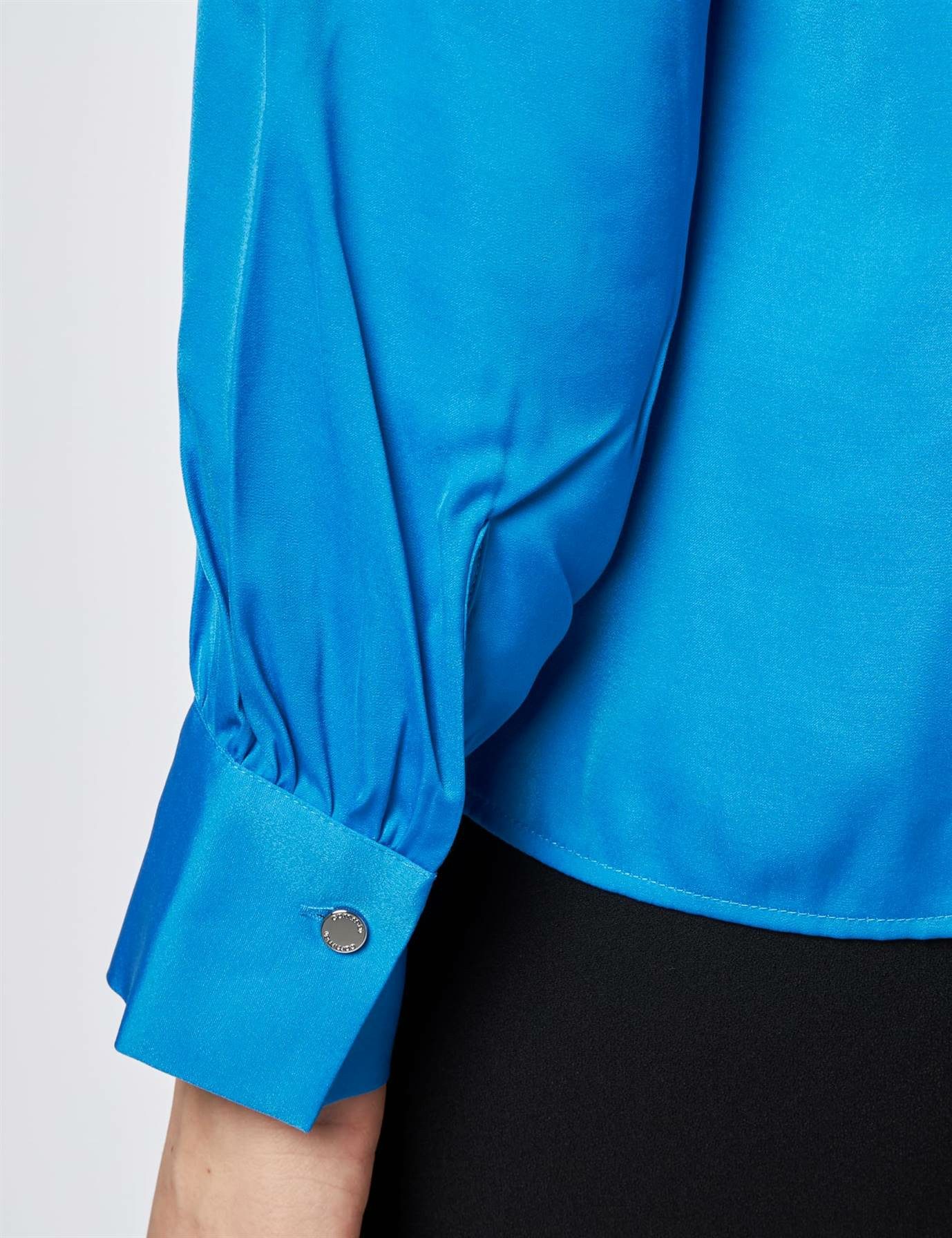 comma Langarmbluse Langarmbluse für Damen (1-tlg)