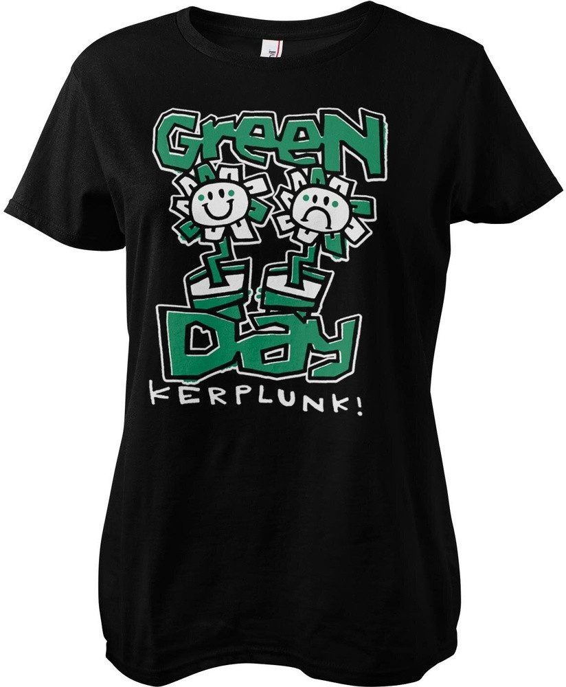 Green Day T-Shirt Kerplunk Girly Tee