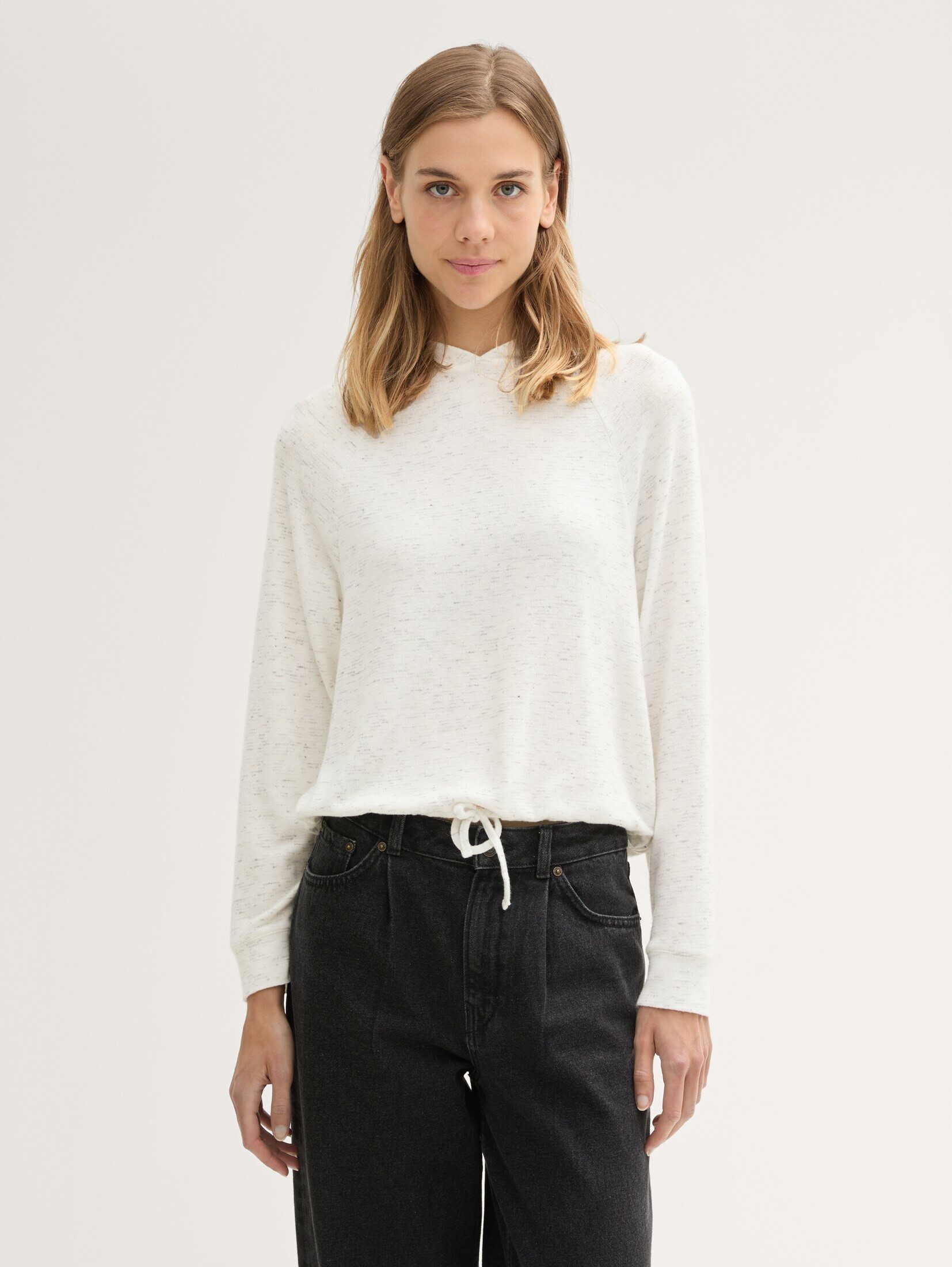 TOM TAILOR Denim Sweatshirt Strick & Sweatshirts Loose Fit Hoodie Sweatshir günstig online kaufen