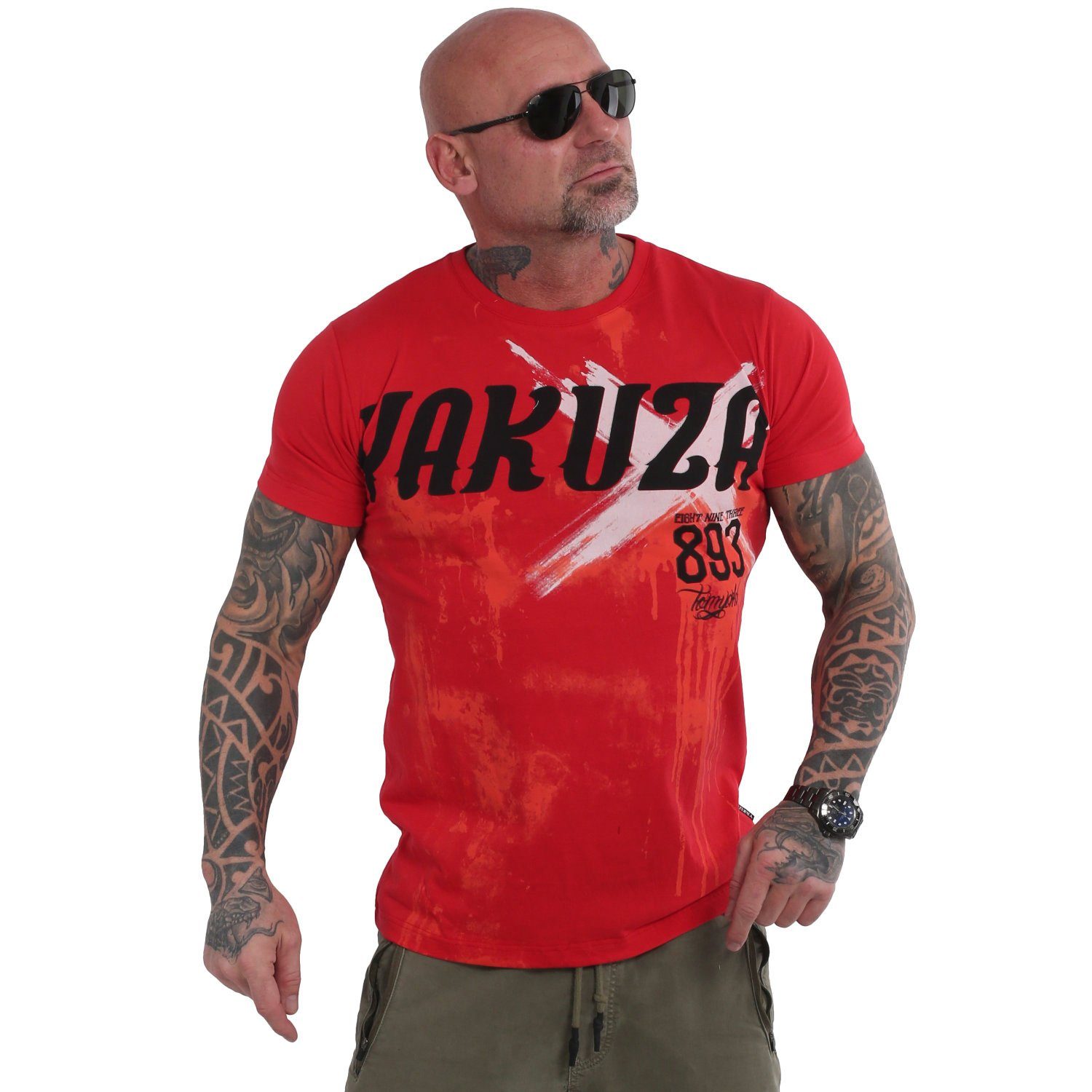 YAKUZA rush Fire Soul T-Shirt adrenaline On