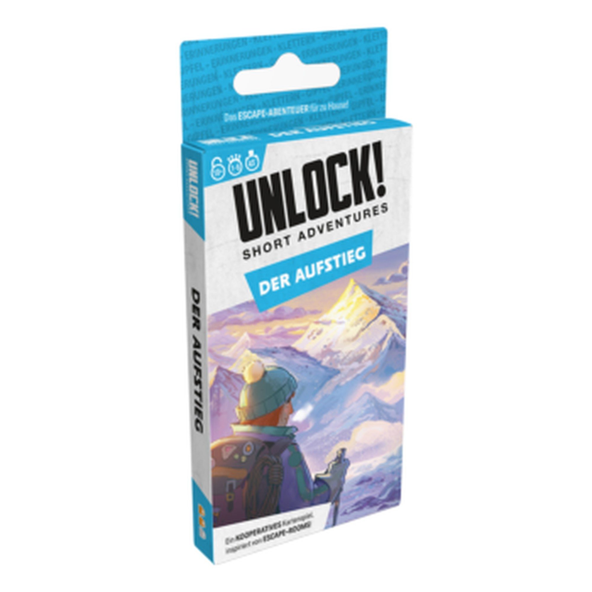 Asmodee Spiel Unlock! Short Adventures Der Aufstieg Escape-Spiel