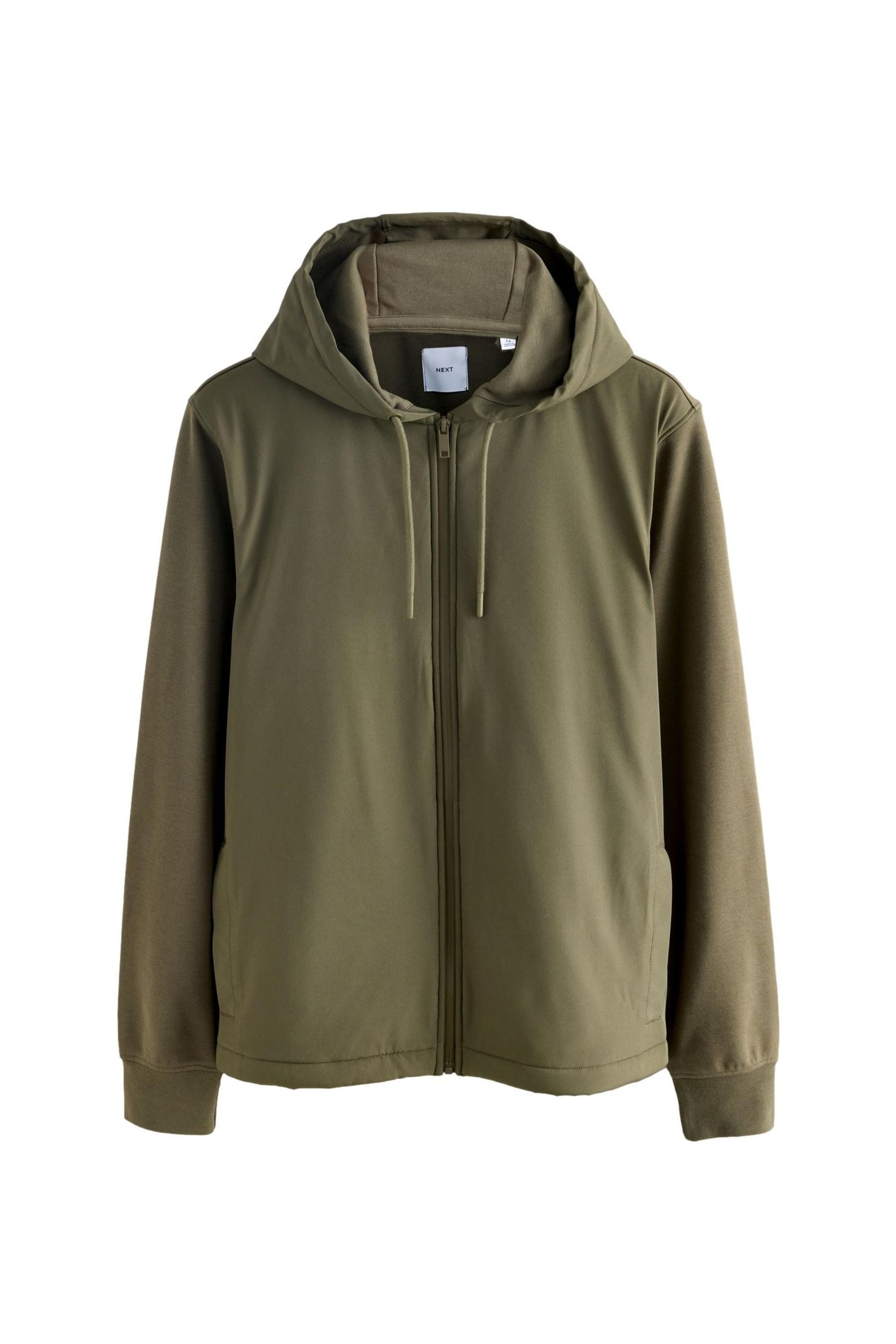 Next Blouson Hybrid-Kapuzenjacke mit Reißverschluss (1-St)