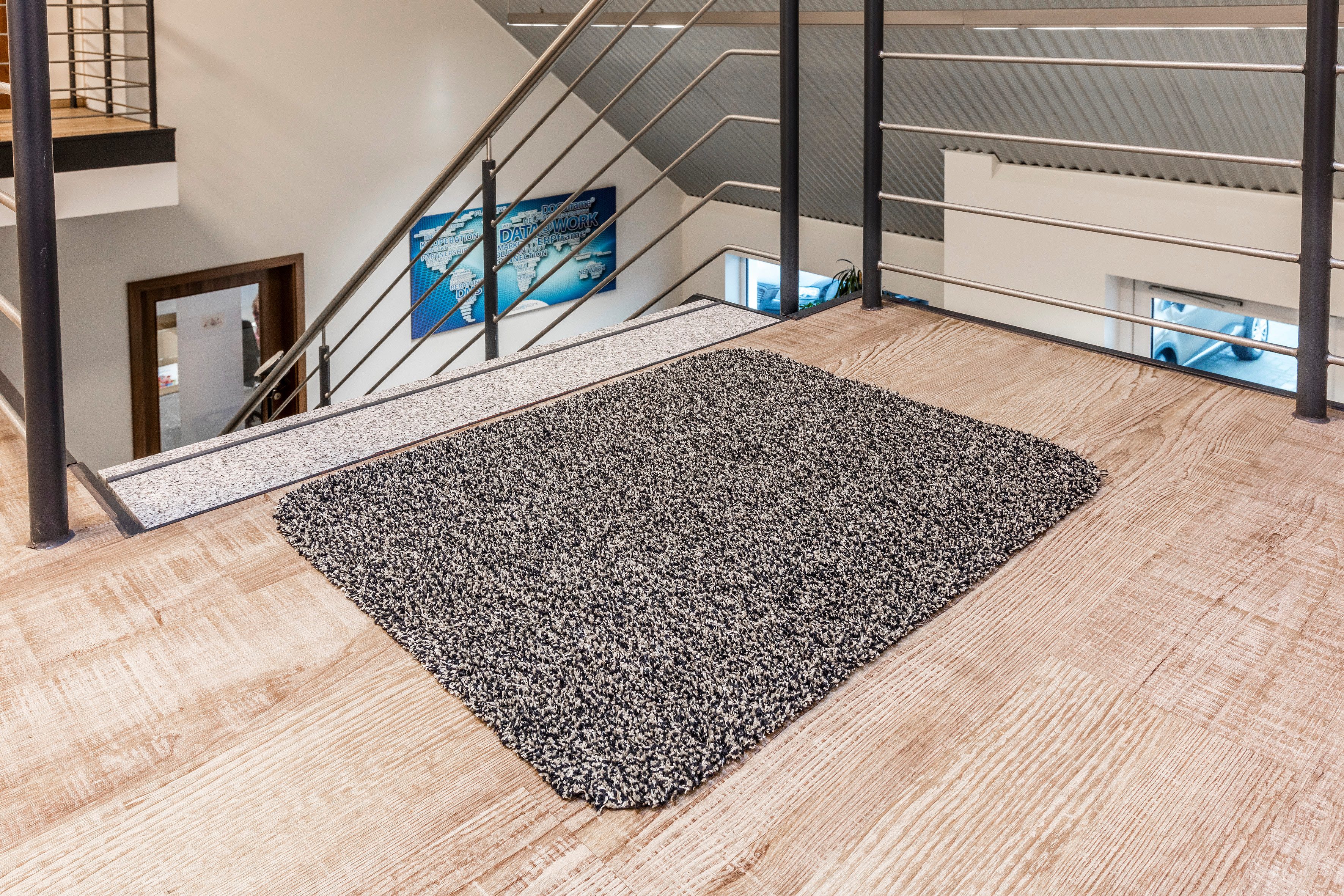 ASTRA Fußmatte Saugstark 601, rechteckig, Höhe: 9 mm, Schmutzfangmatte, In -und Outdoor geeignet