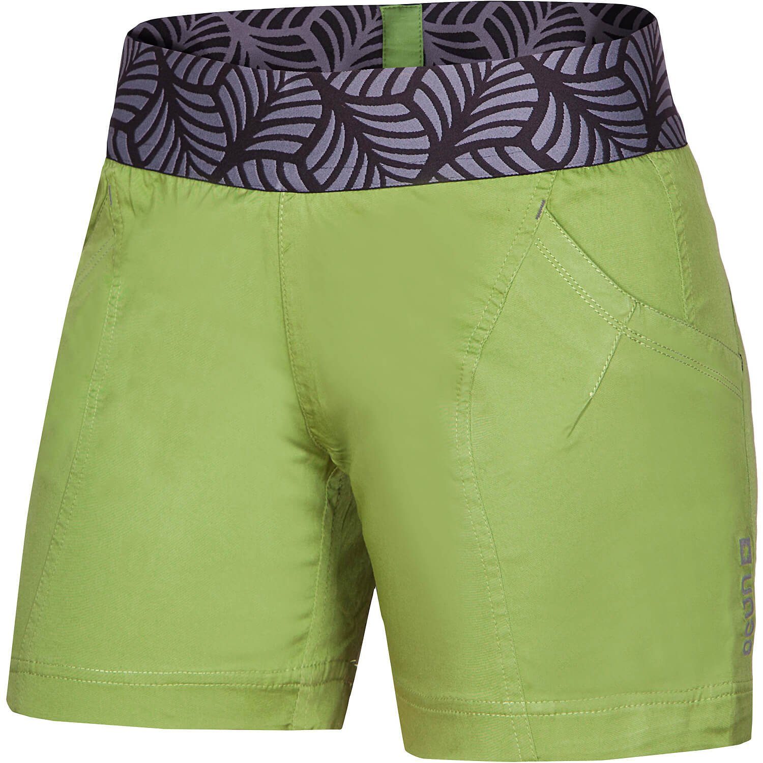 Shorts Klettershorts Organic 2-in-1-Hose Hellgrün Pantera Ocun