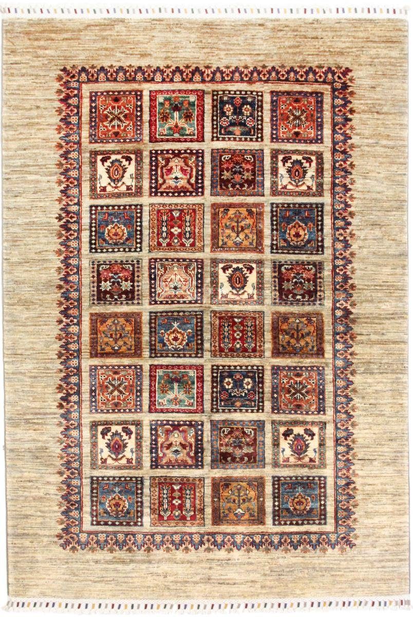 Orientteppich Arijana Bakhtiari 124x179 Handgeknüpfter Orientteppich, Nain Trading, rechteckig, Höhe: 5 mm