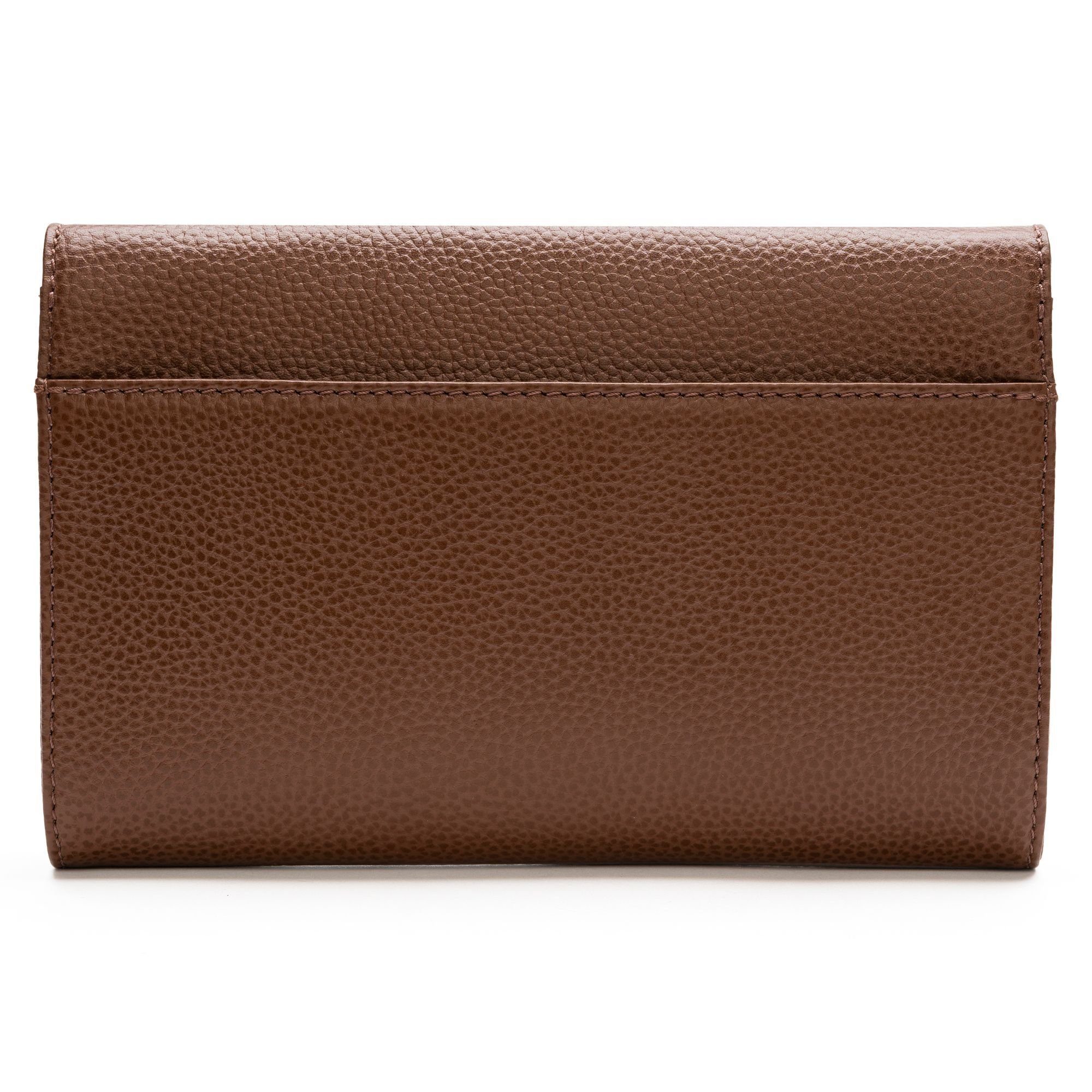 brown Bologna Lazarotti Clutch Leder Leather,