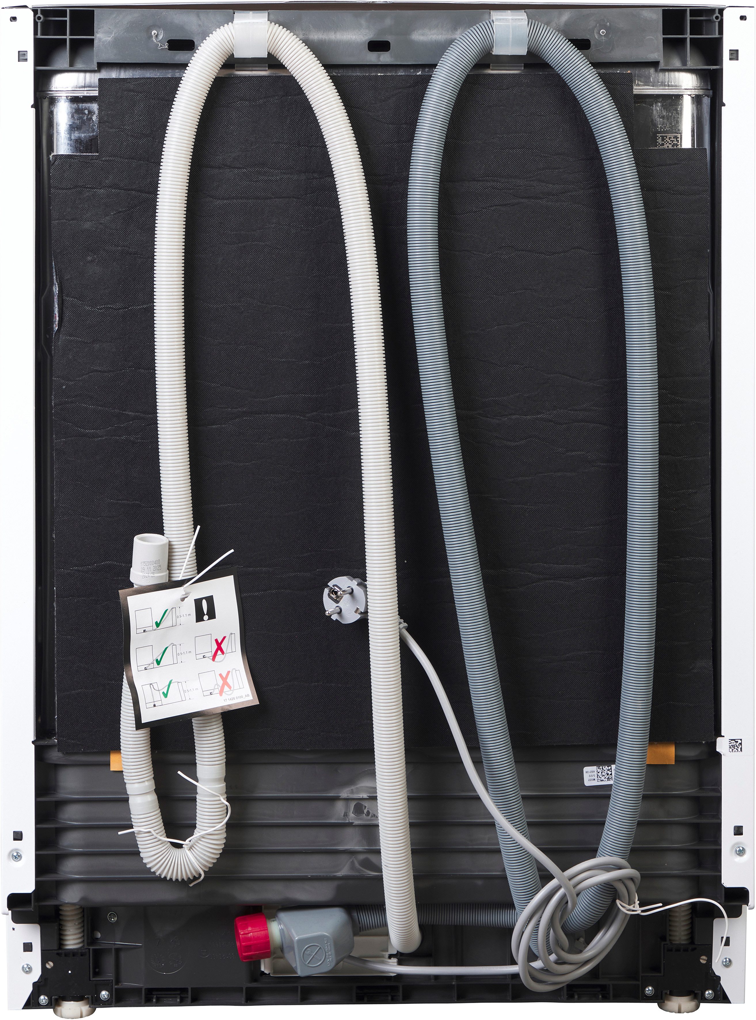 BEKO teilintegrierbarer Geschirrspüler BDSN36462XP, 8,5 l, 14 Maßgedecke, Sehr geräuscharm mit einer Lautstärke von bis zu 38 dB – Bild 4 von 5