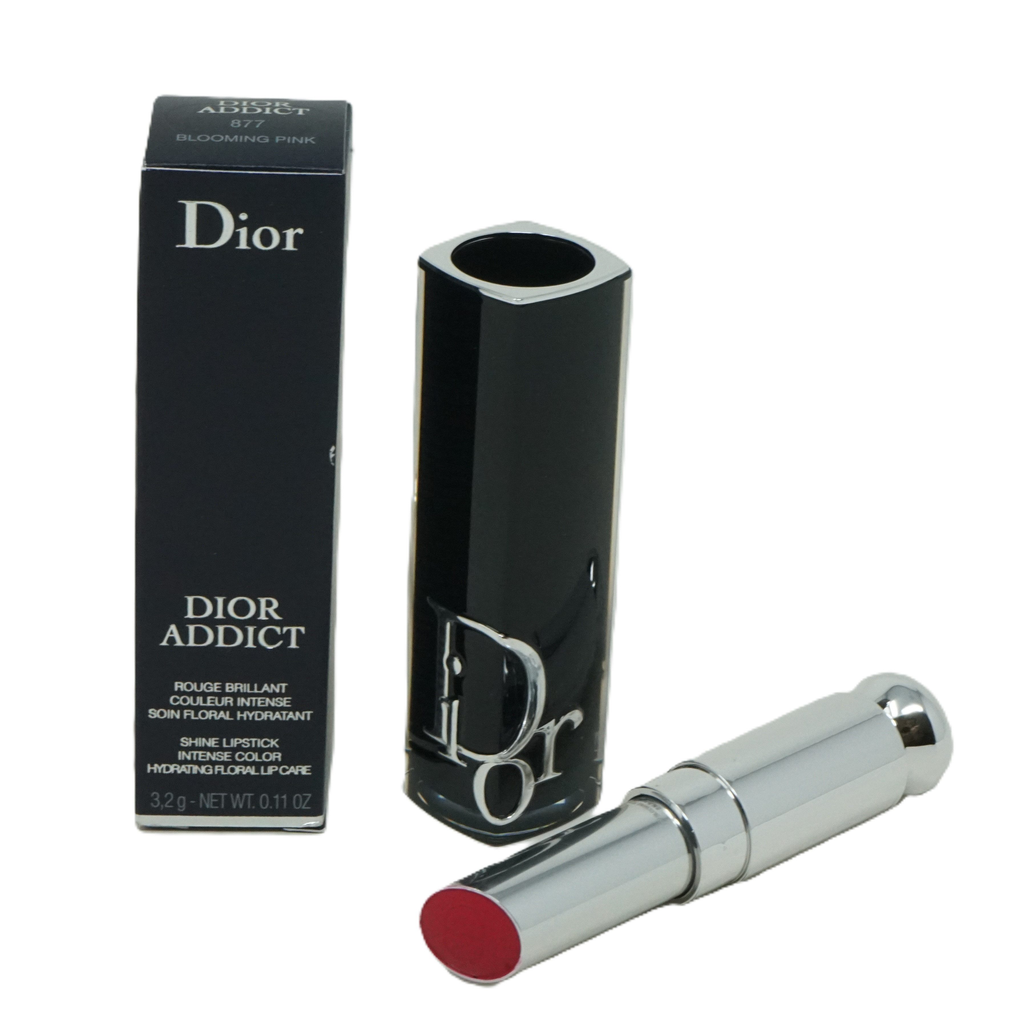 Dior Lippenstift Dior Addict Shine Lipstick Lippenstift Intense 877 Blooming Pink 3,2g