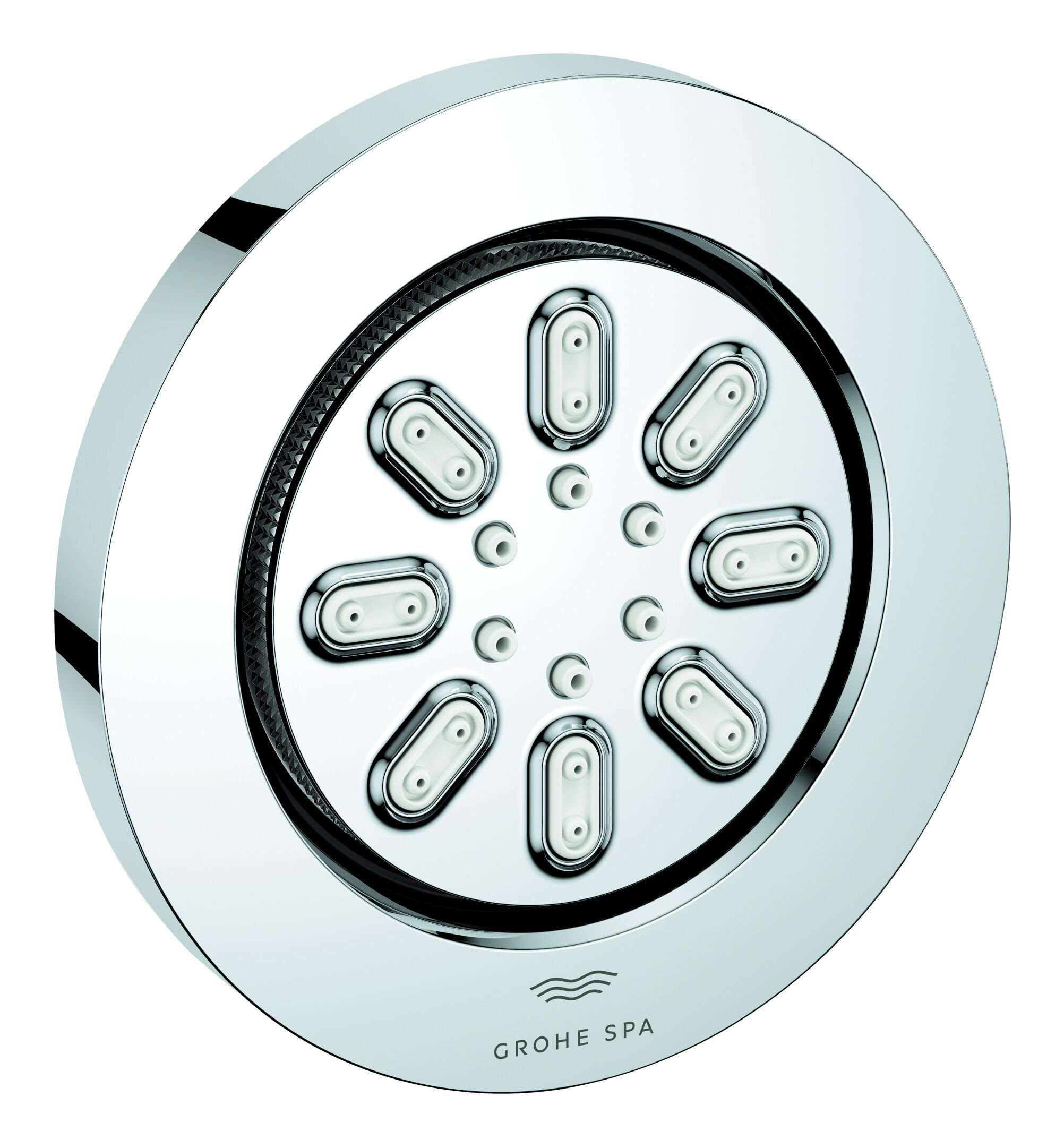 Grohe Seitenbrause Rainshower Aqua 2, Strahlarten rund - Chrom