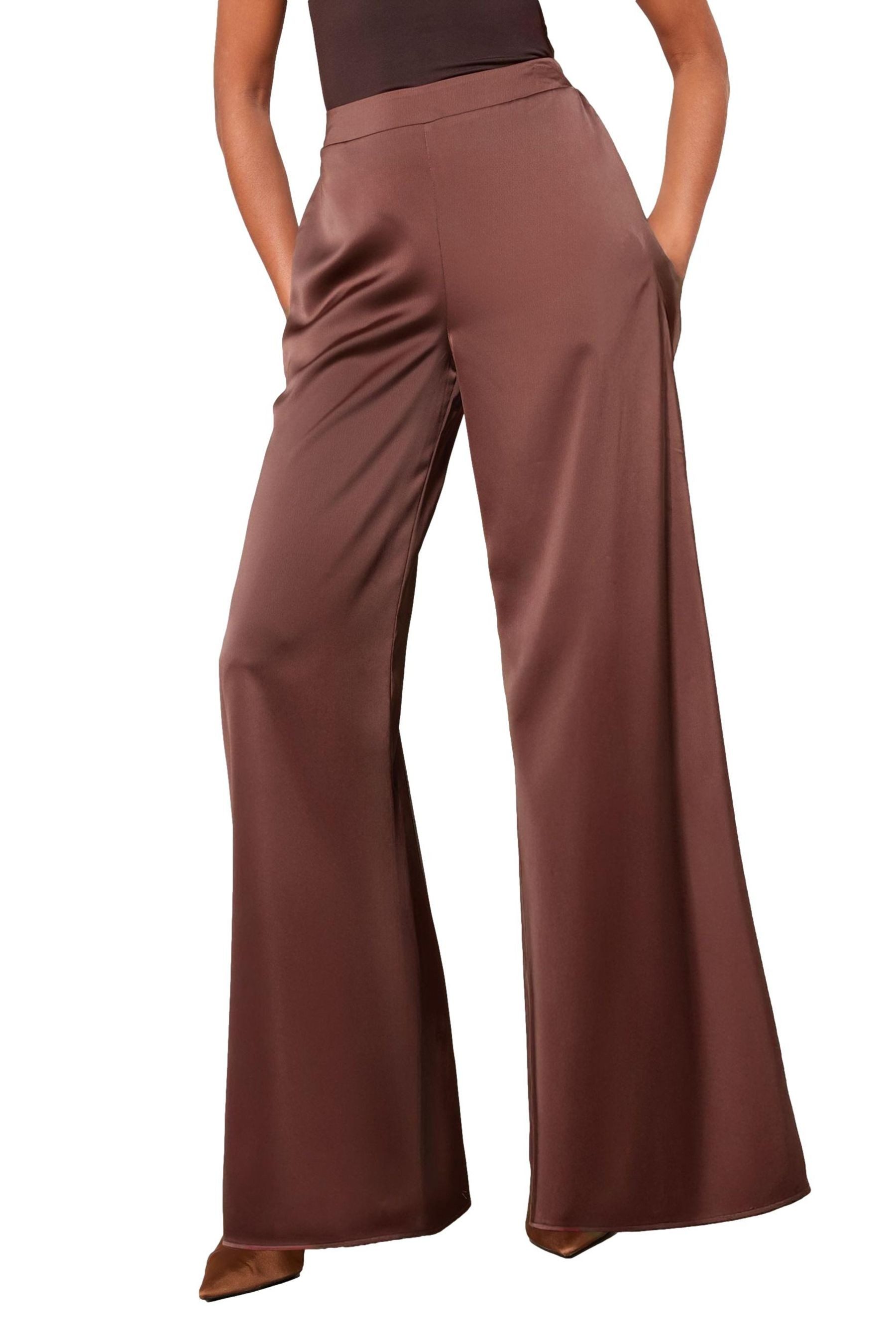 Friends Like These Palazzohose Friends Like These Satin-Palazzohose, Regula günstig online kaufen
