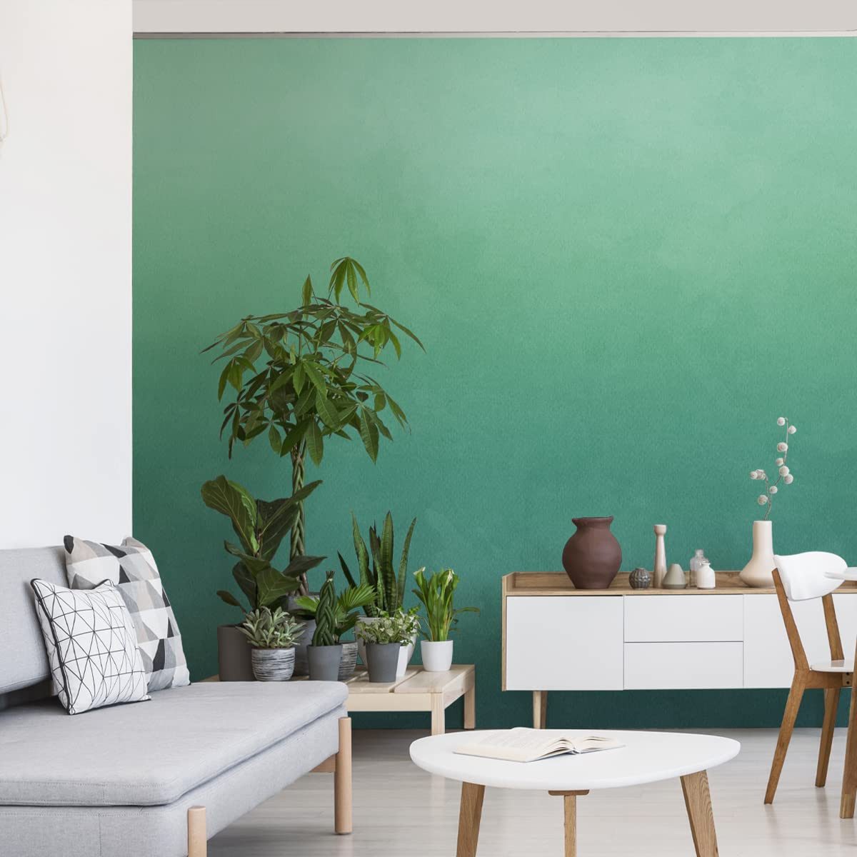 Muralo Fototapete Muster – Fototapete Wandtapete Vlies Wanddeko Wohnzimmer, bedruckt, Bunte XXL – Abstrakter Luxus, 90 x 60 cm, Vlies