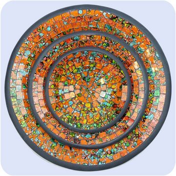 SIMANDRA Dekoschale Mosaik Schale rund Set klein (Set)