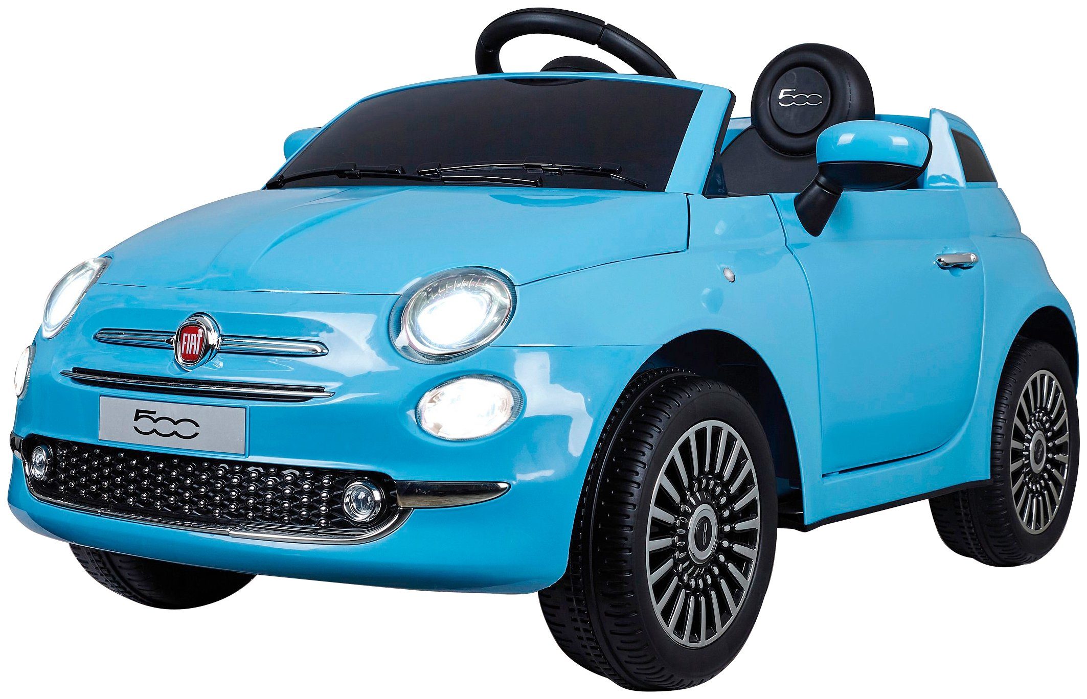 Spielzeug Kinder-Elektrofahrzeuge Jamara Elektro-Kinderauto Ride-on Fiat 500, Belastbarkeit 30 kg