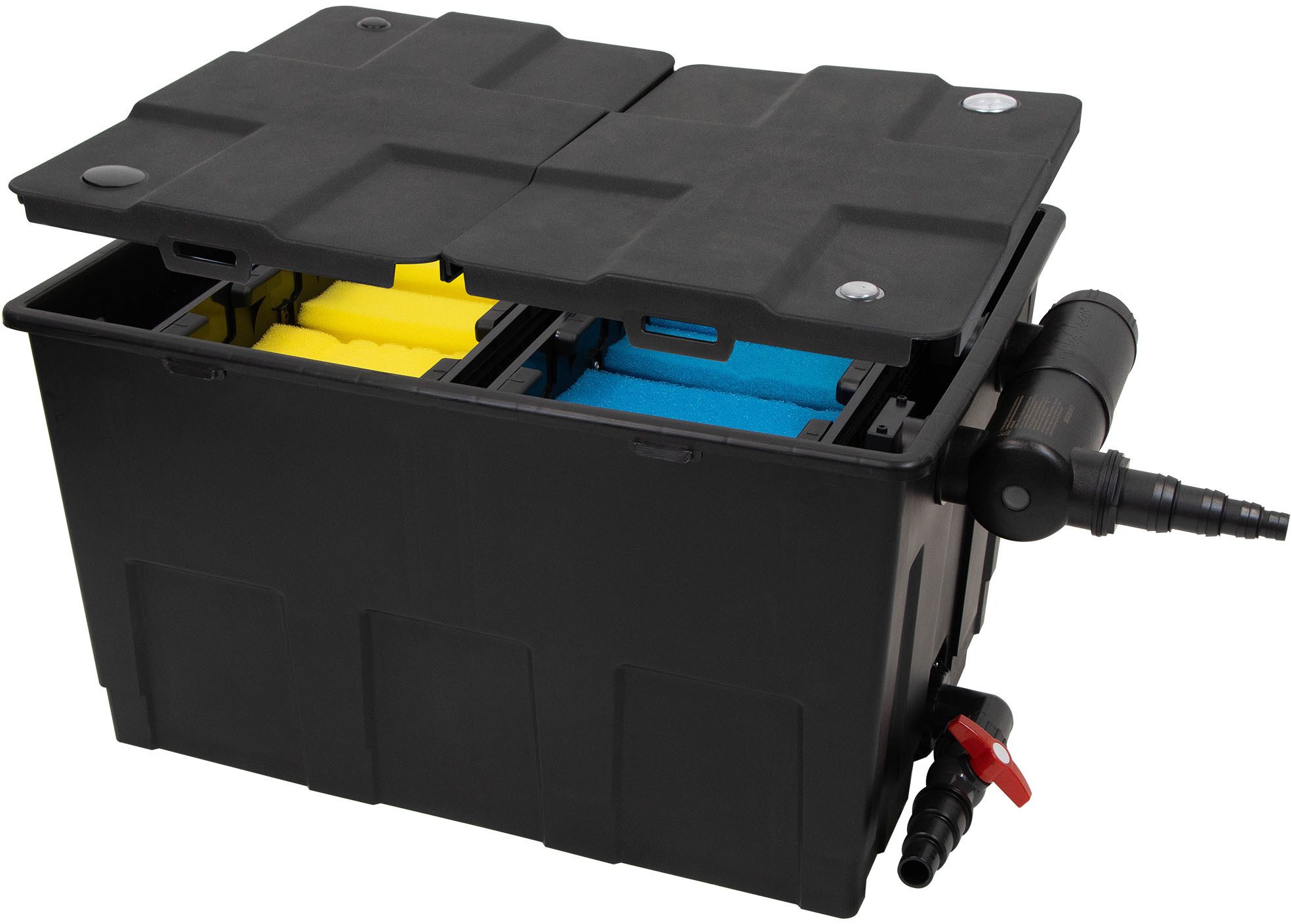 Ubbink Teichfilter SmartClear 12000 BasicSet, Hohe Filterkapazität