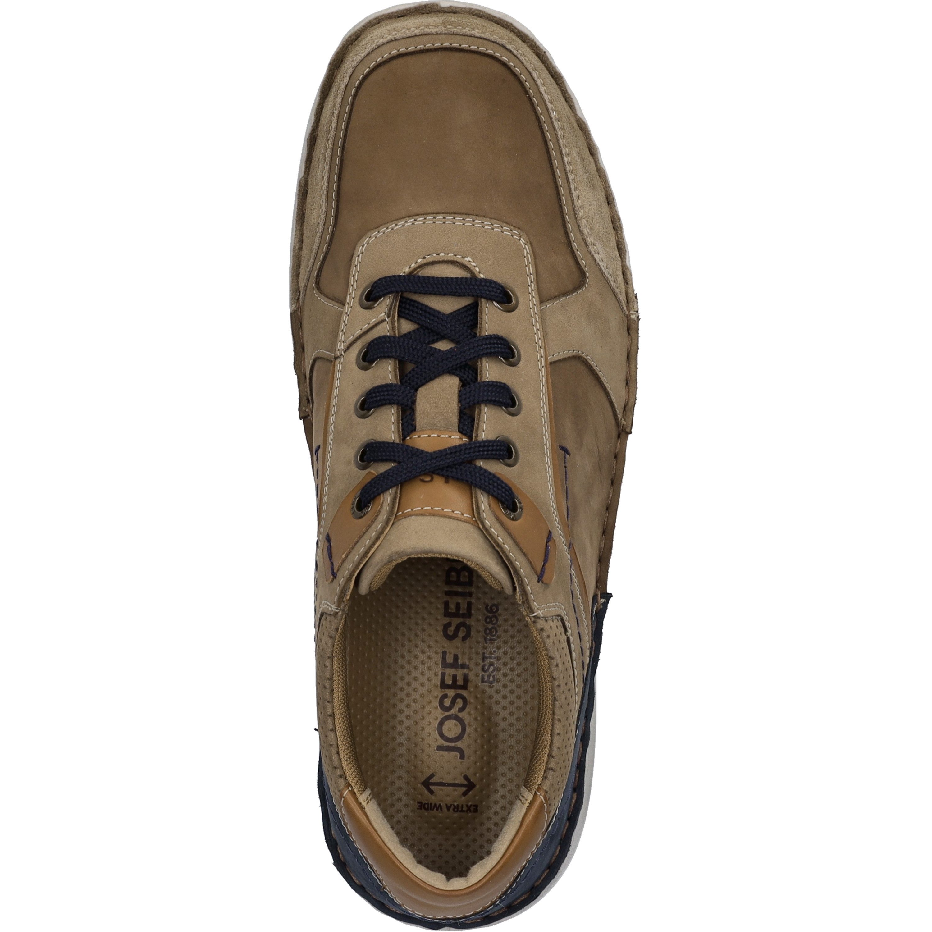 Josef Seibel New Anvers 10, braun Schnürschuh