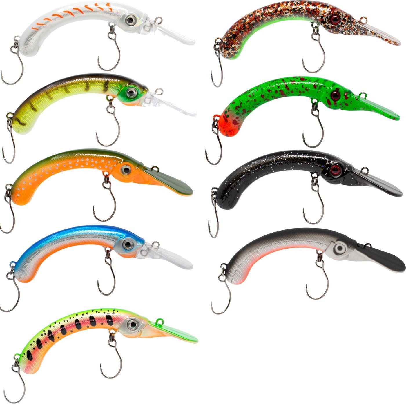 Fishing Tackle Max Kunstköder FTM Wobbler Bananix 70mm 3,3g - – Bild 2 von 2