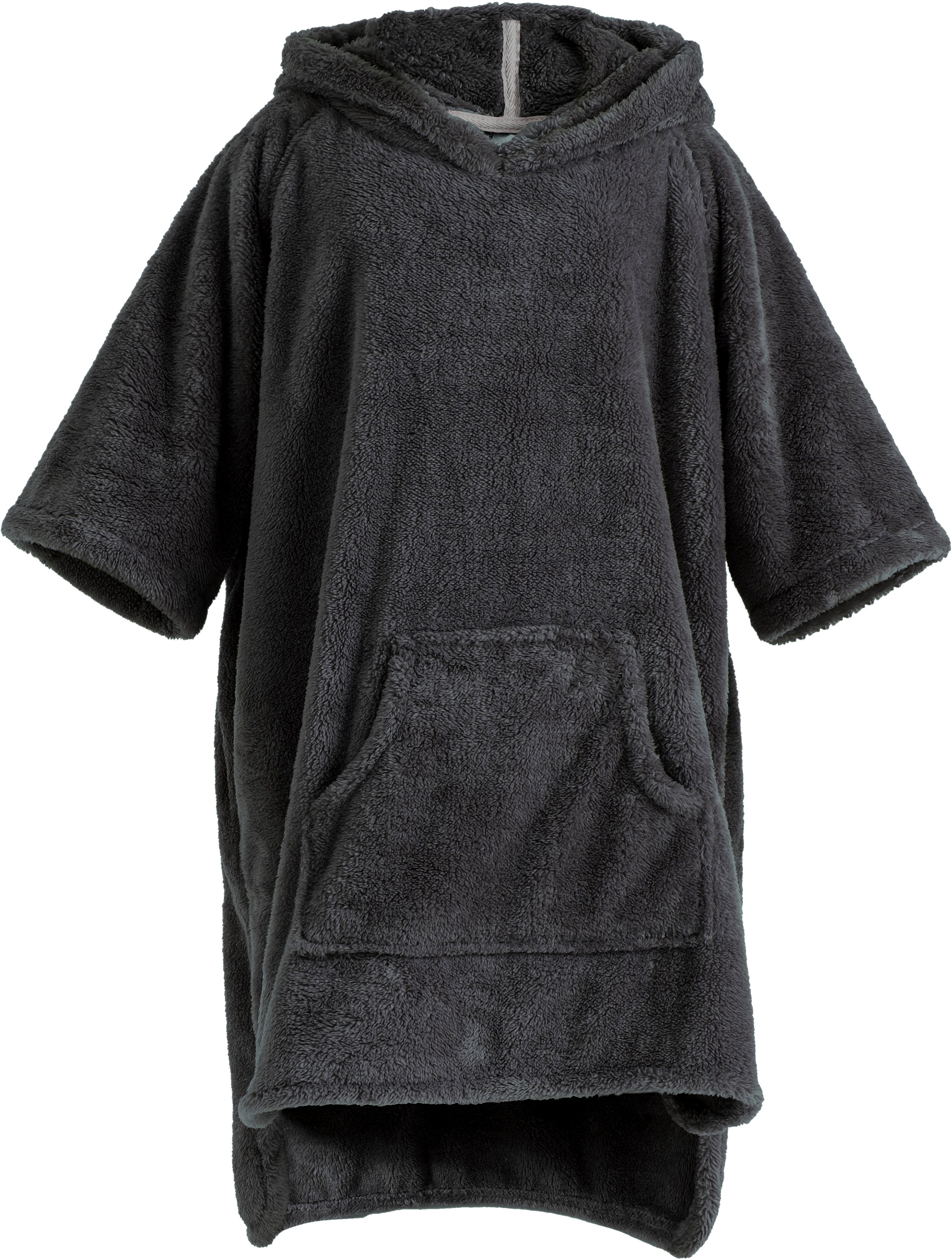 OTTO home Badeponcho Lillou, für Kinder, ideal für Urlaub oder im Schwimmbad, Midilänge, Microfaser, Kapuze, weich und kuschelig, Fleece, plüsch, Surfponcho