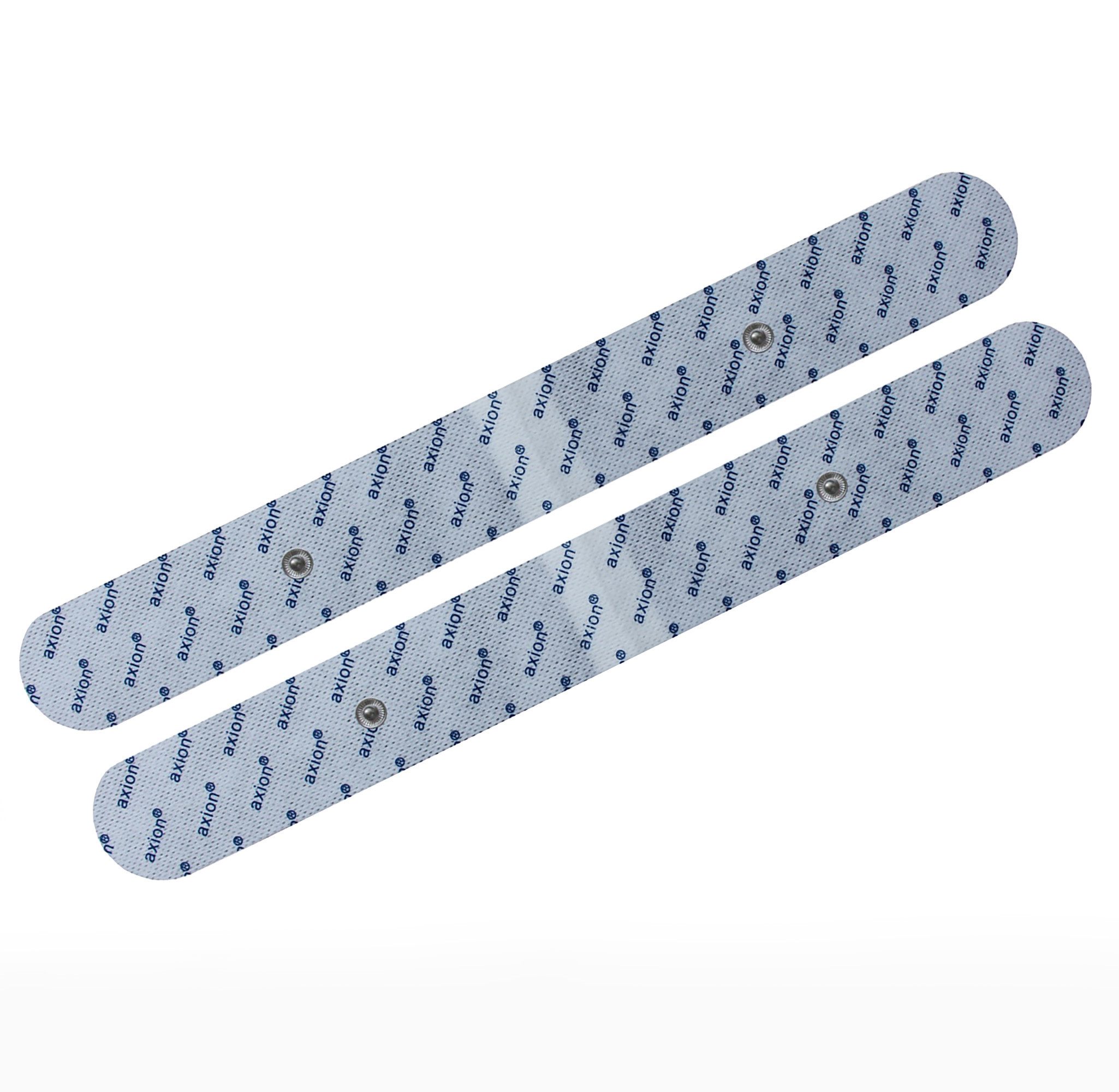 Axion Elektrodenpads passend zu Sanitas, Beurer - 33x4cm, 3.5mm Druckknopfanschluss, 2 St.,für den Rücken (extralang)