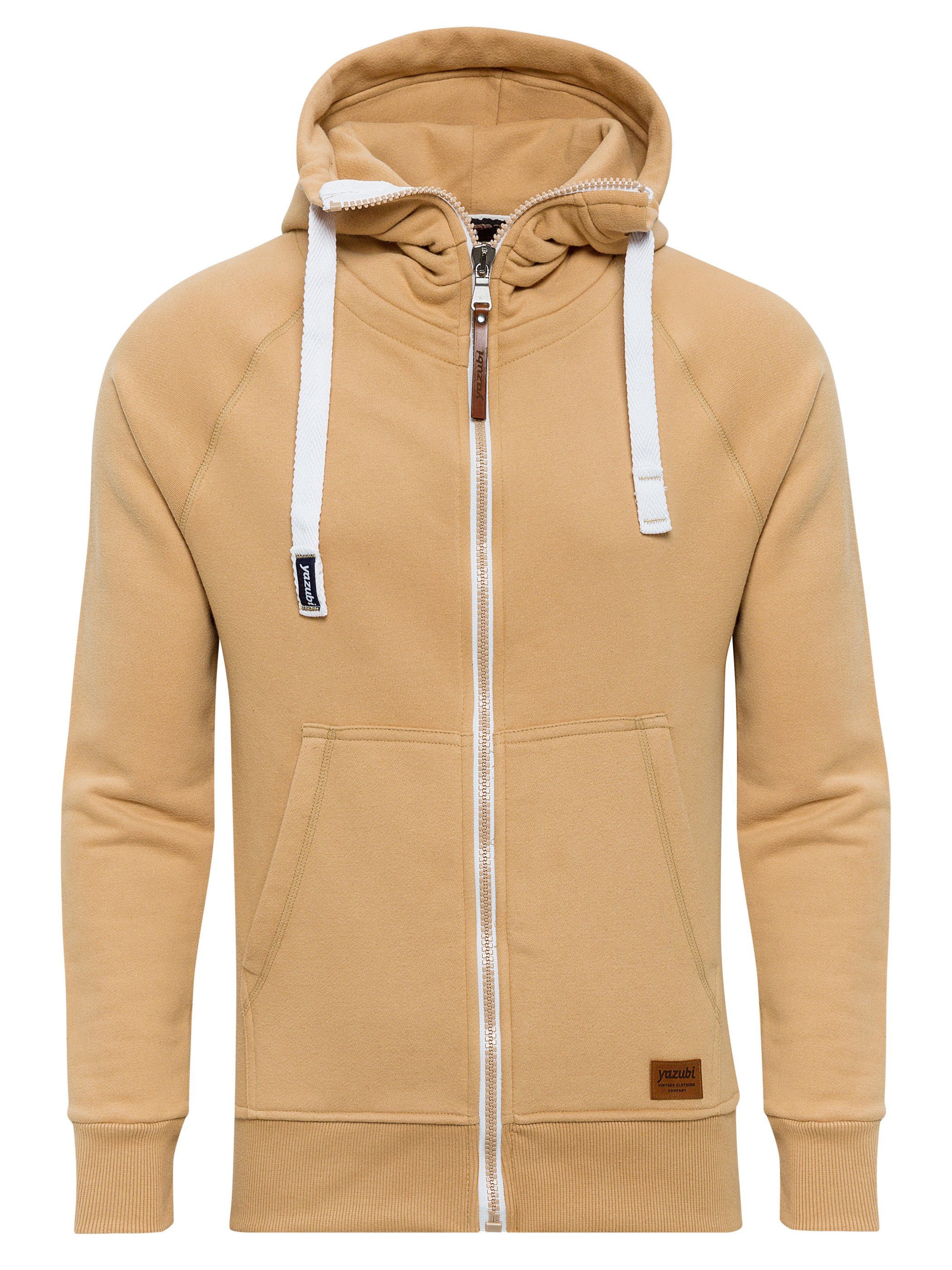 Yazubi Kapuzensweatjacke Jacob Zip Hoodie mit Kapuze